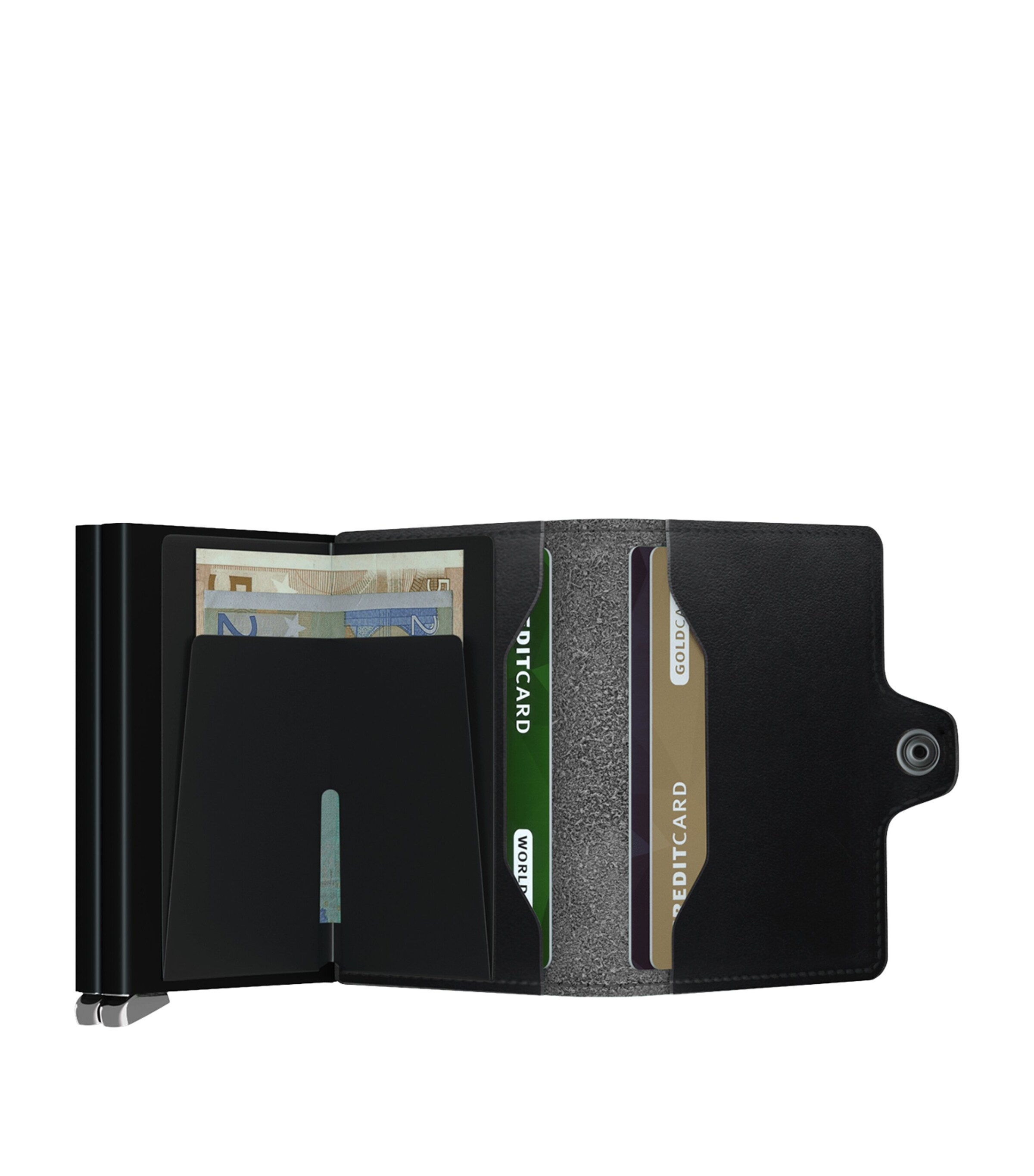 Leather Dusk Twinwallet BLACK Image 2