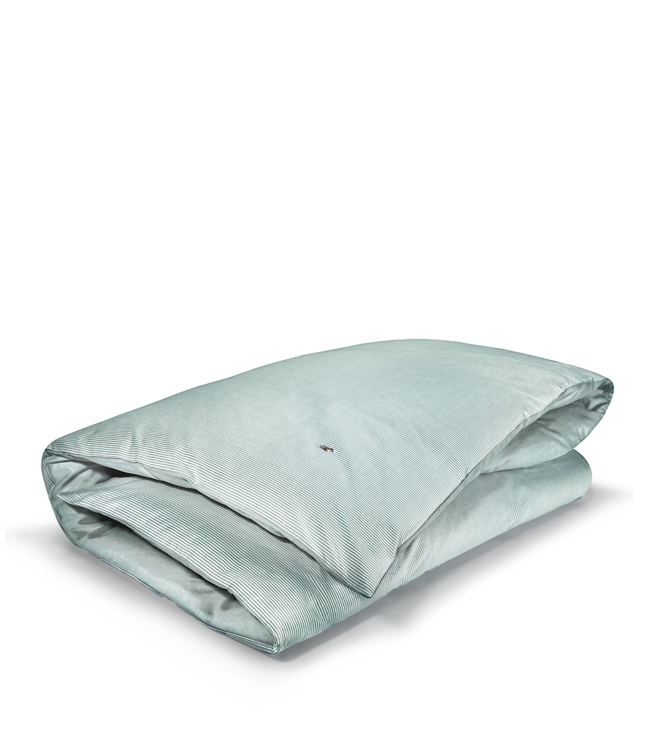 Oxford Evergreen Double Duvet Cover (200cm x 200cm) EVERGREEN Image 3