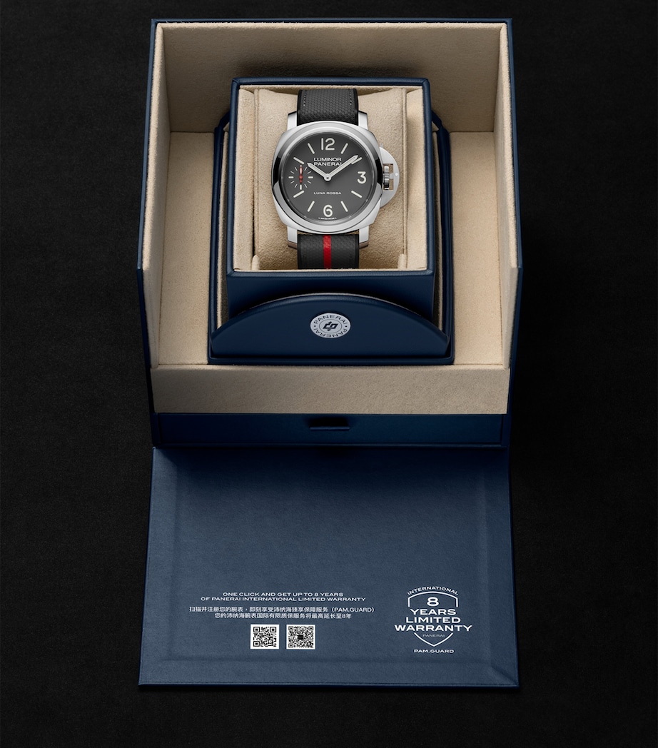 Stainless Steel Luminor Tre Giorni Luna Rossa Watch 44mm GREY Image 3