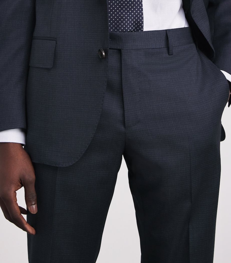 Virgin Wool-Blend 2-Piece Suit 003 CHINA BLUE Image 7