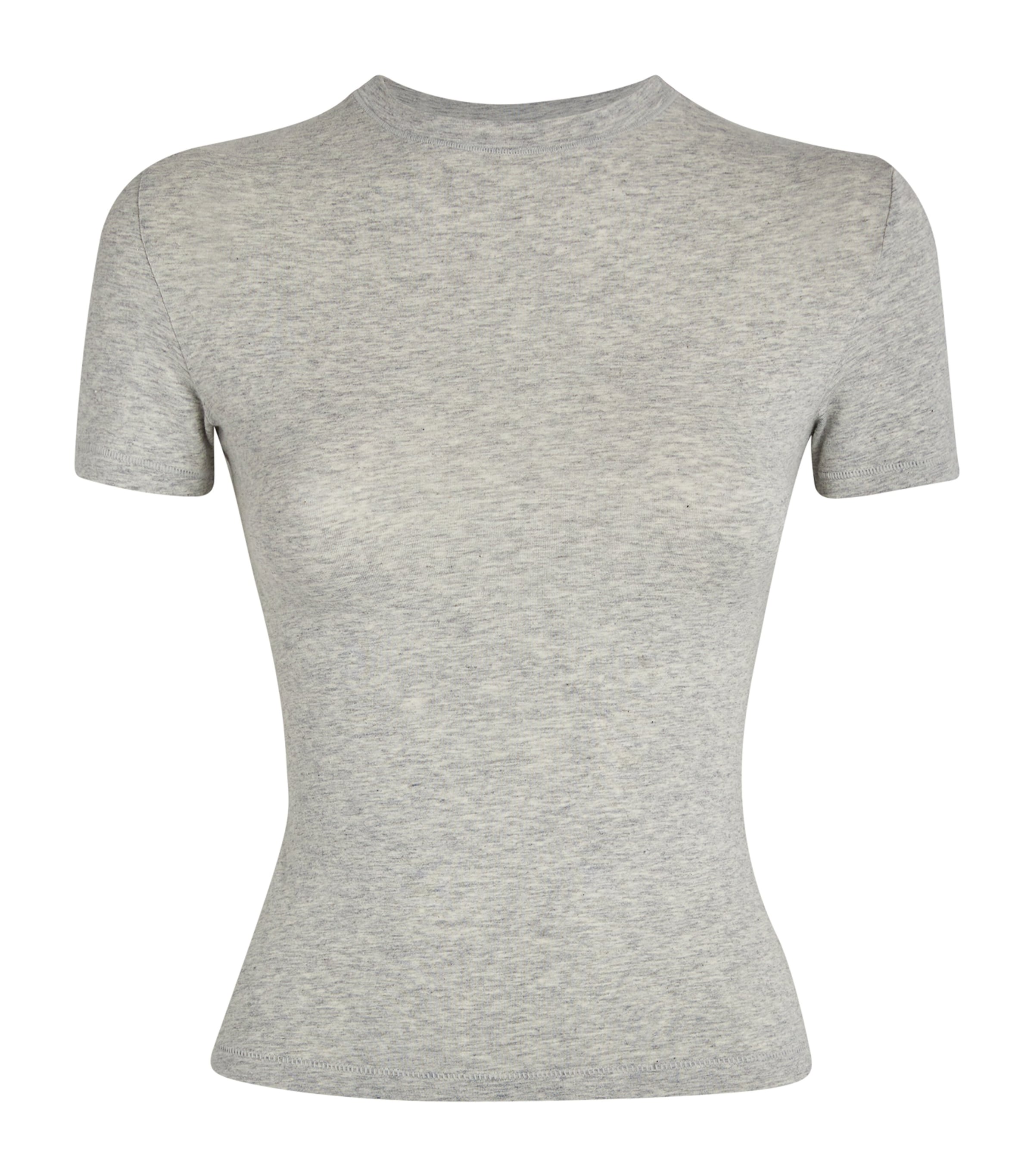 Skims Short-sleeve T-shirt In Gray