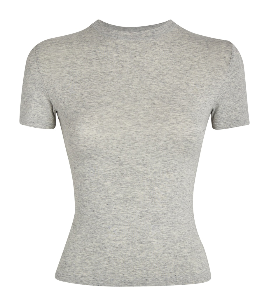 Short-Sleeve T-Shirt LIGHT HEATHER GREY Image 1