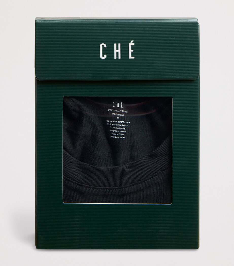 CHÉ Mens Modal-Blend Body T-Shirt Black Image 6