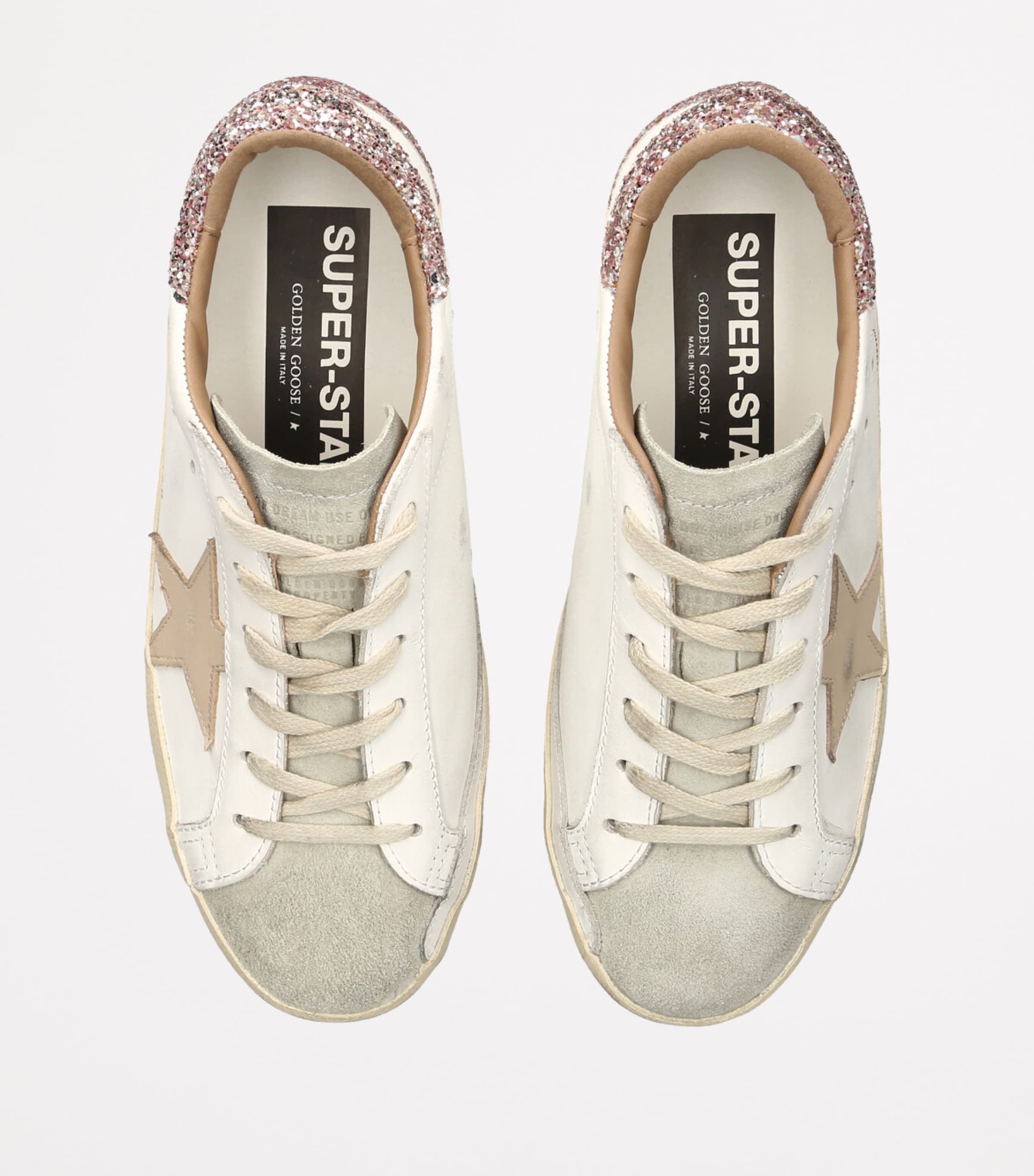 Leather Super-Star Sneakers WHITE/COMB Image 3