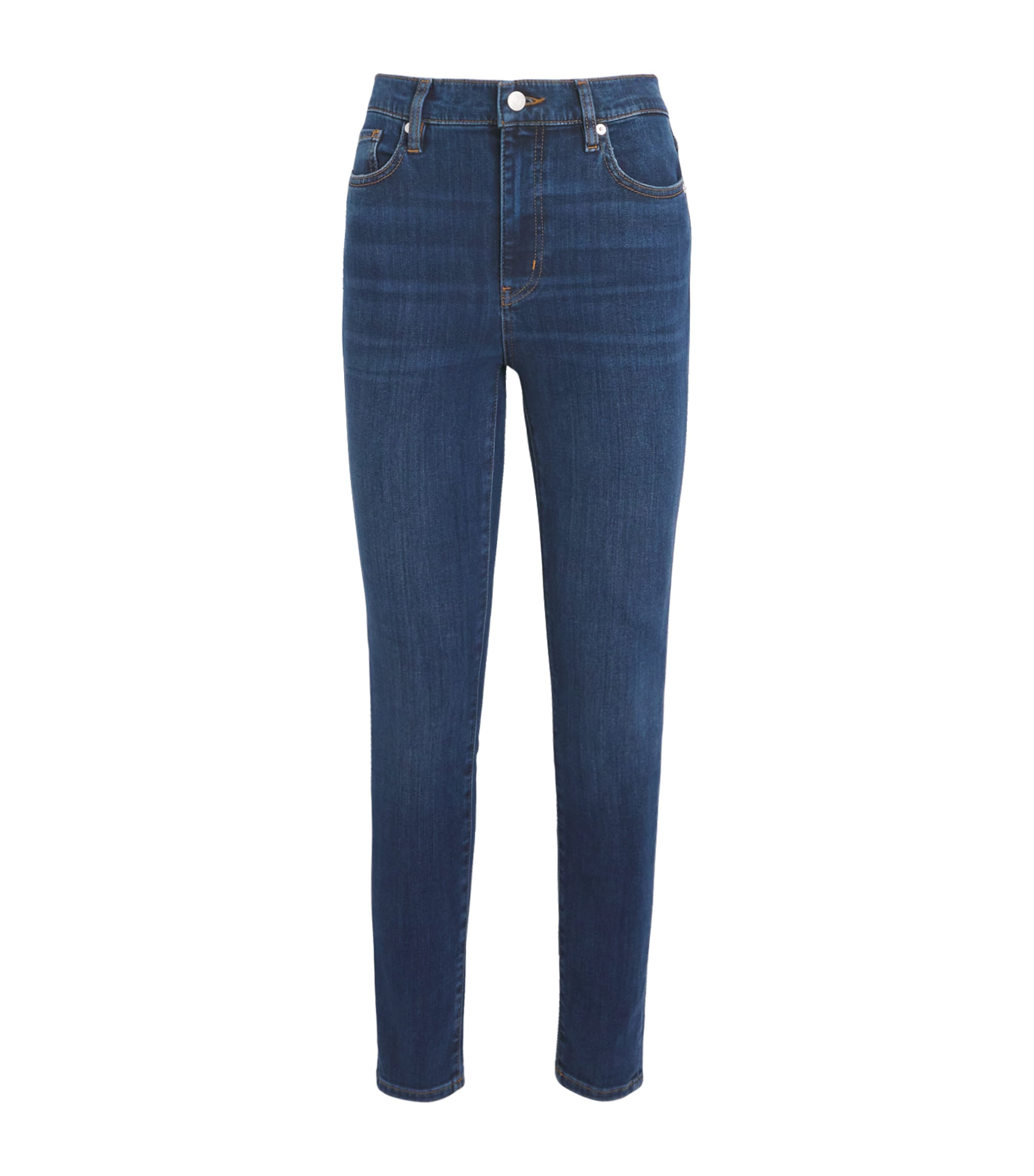 Frame Le High Skinny Jeans In Blue