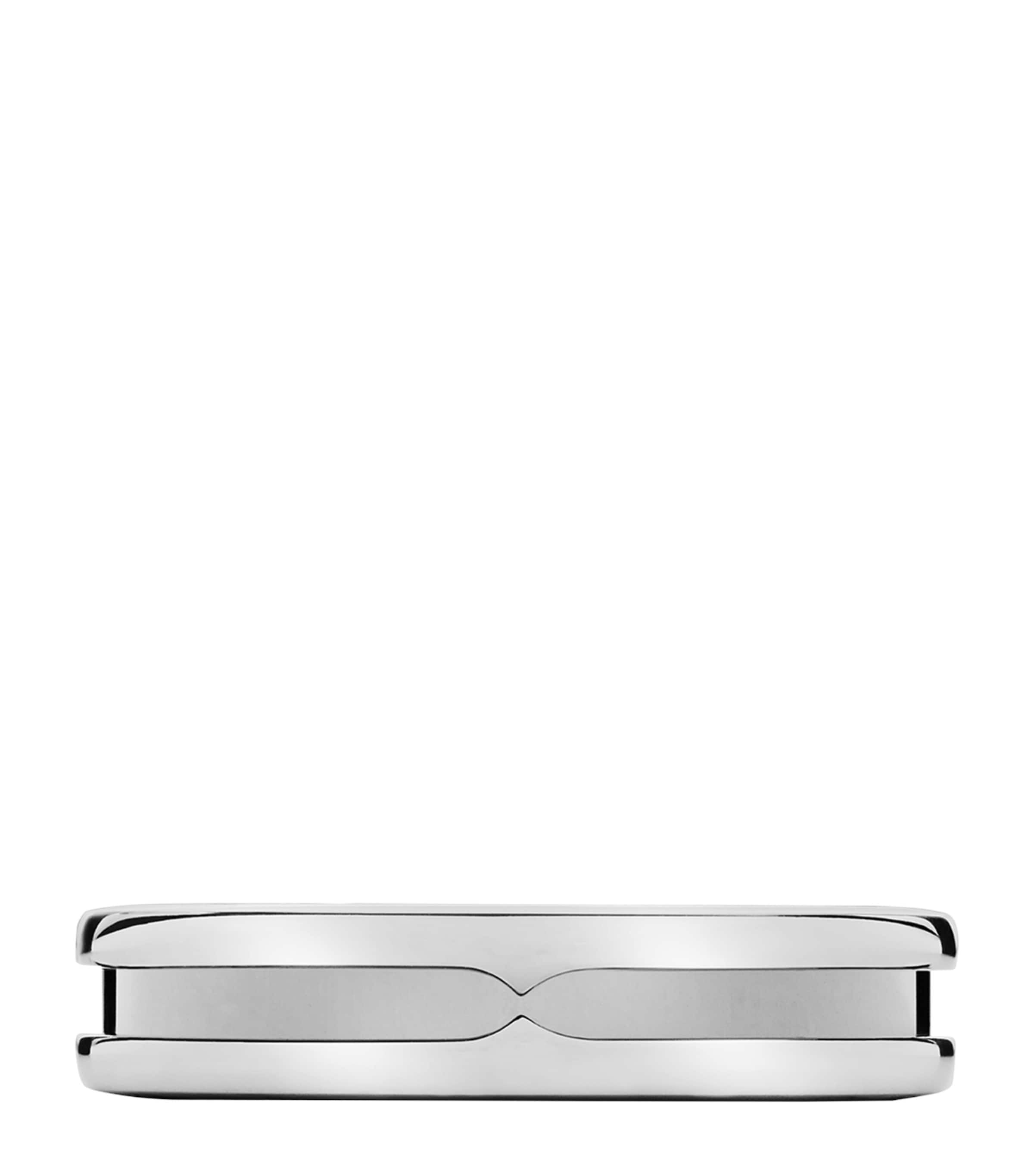 White Gold B.zero1 One-Band Ring WHITE GOLD Image 3