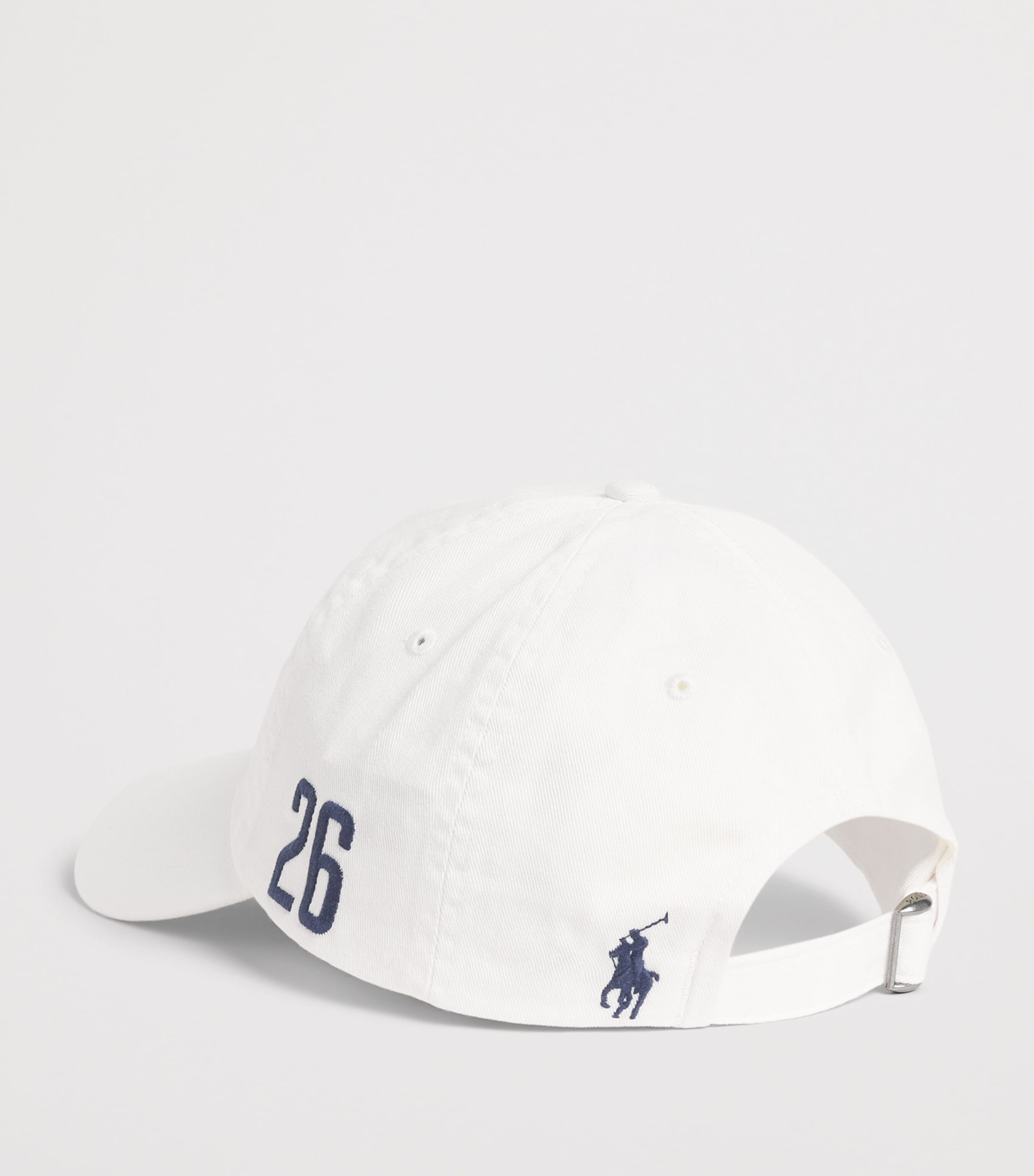 Polo Ralph Lauren Cotton Twill England Crest Baseball Cap Ceramic White Image 3