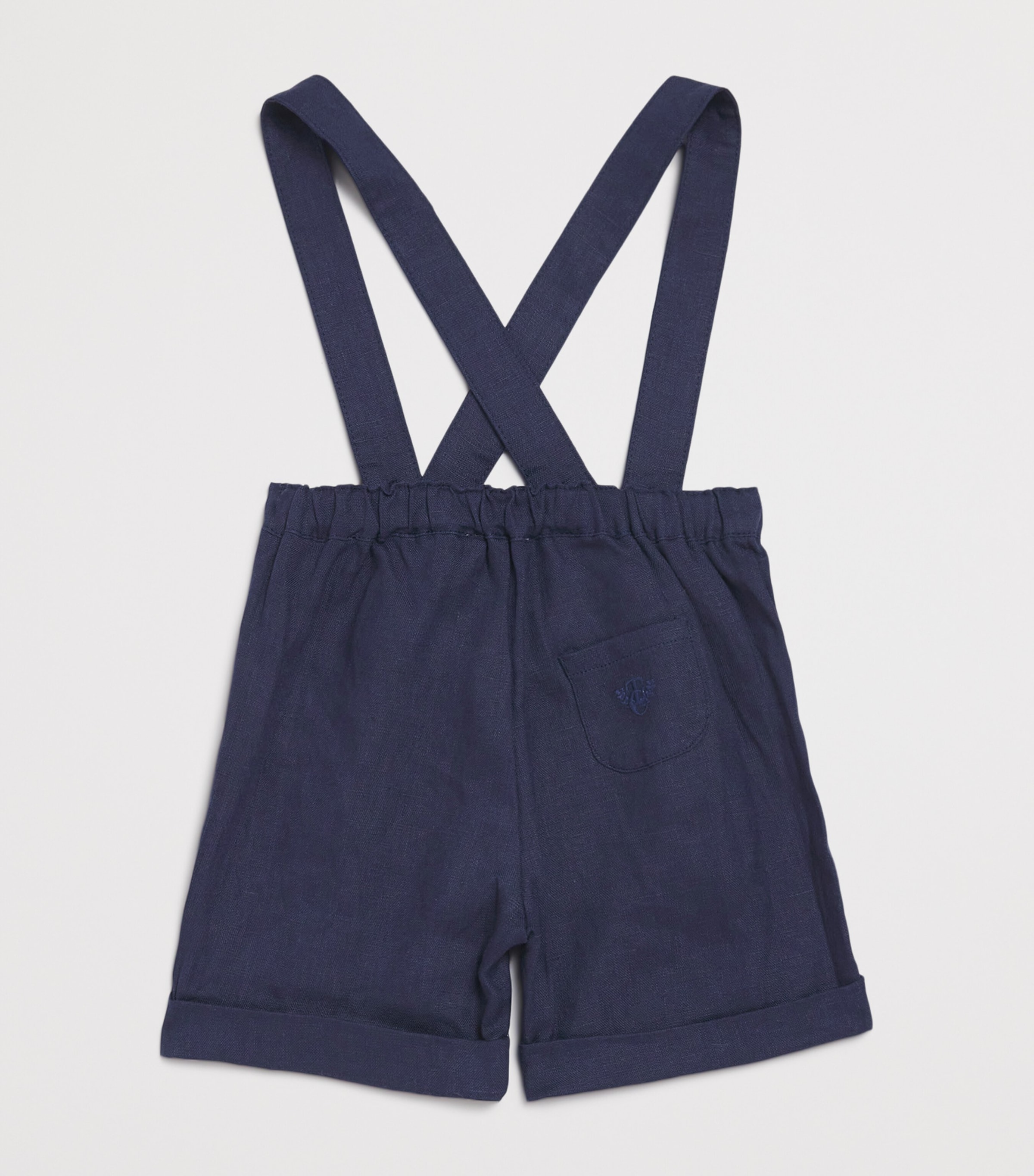 Linen Chino Shorts and Bracers (3-36 Months) 4MARINE Image 2