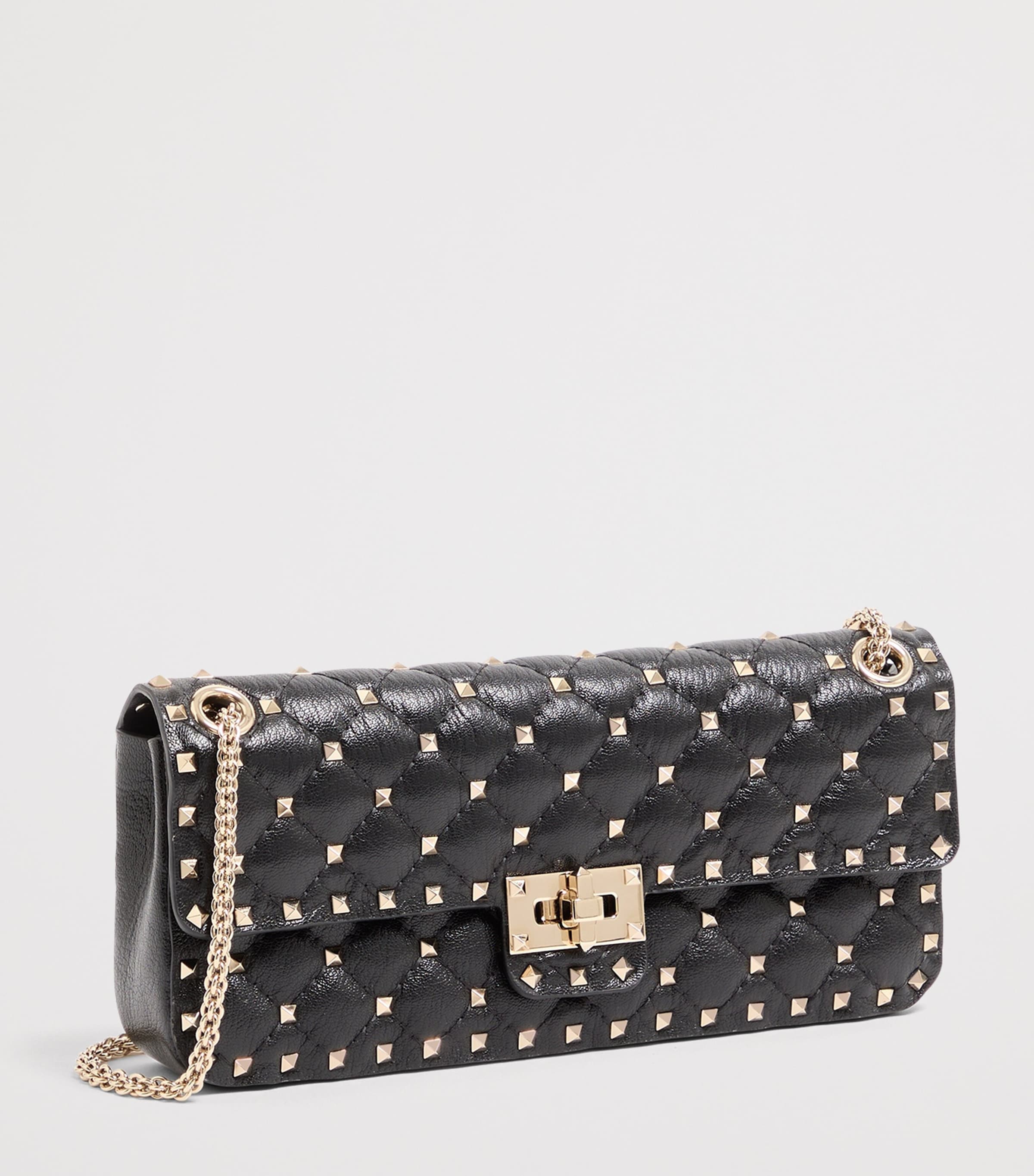 Valentino Garavani Medium Leather Rockstud Spike Shoulder Bag Image 2