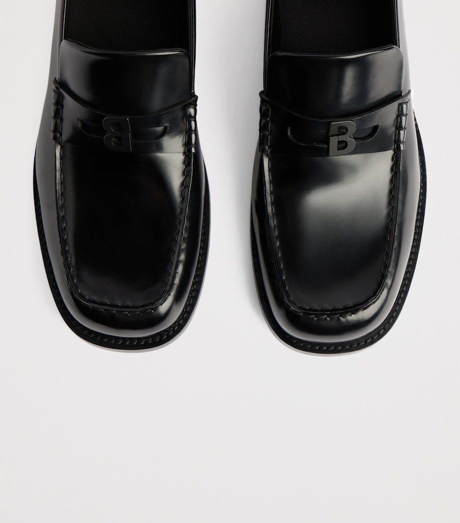 Balenciaga Patent Leather Comfy Loafers Image 5