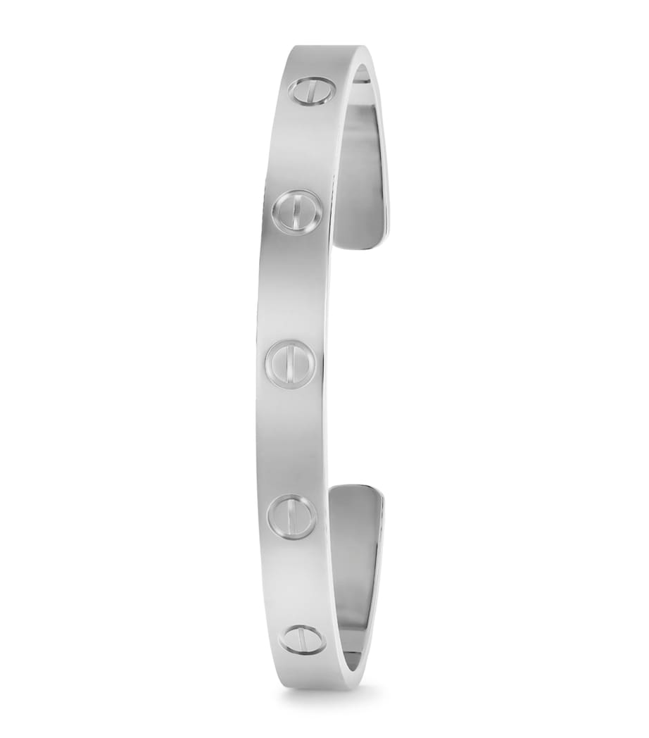 Cartier White Gold LOVE Bracelet White Gold Image 3