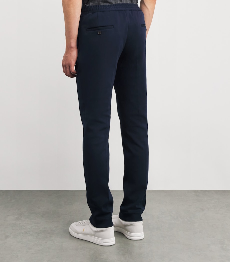 Tech Knit Pleated Trousers AVIATOR NAVY Image 4