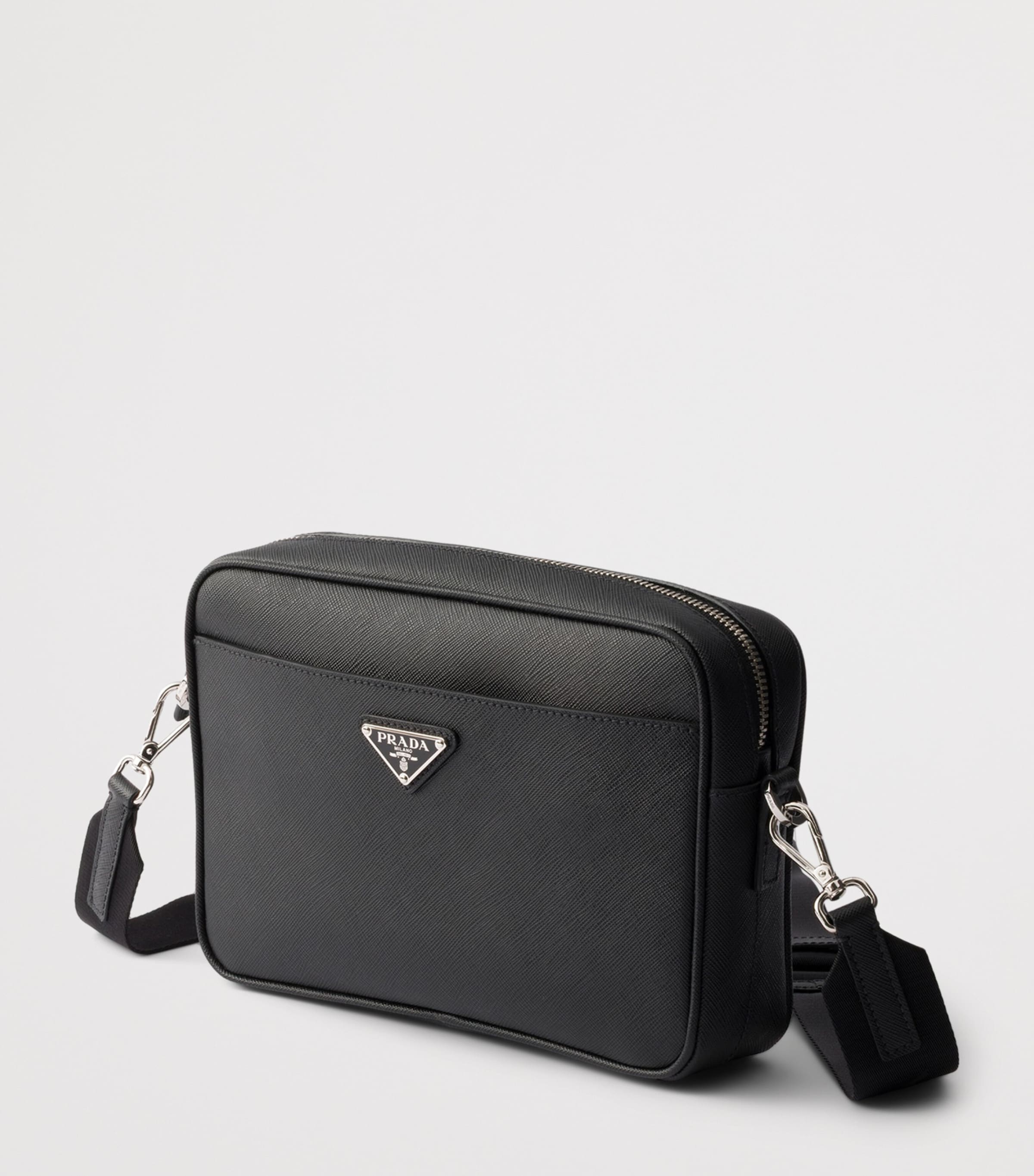 Prada Leather Cross-Body Bag Black Image 2