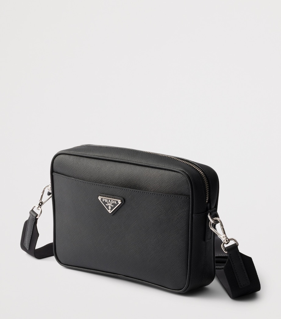 Prada Leather Cross-Body Bag Black Image 2