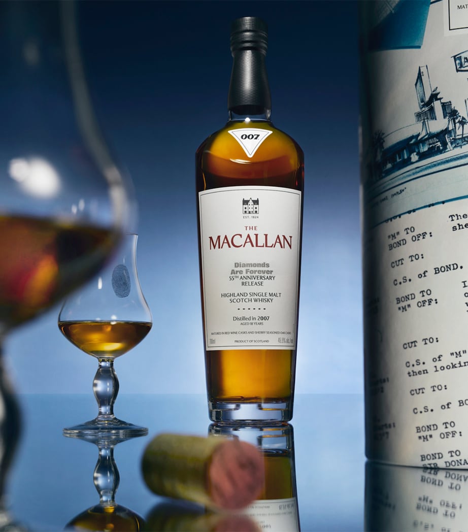 The Macallan 18-Year-Old Diamonds Are Forever 55th Anniversary Single Malt Scotch Whisky (70cl) Image 6