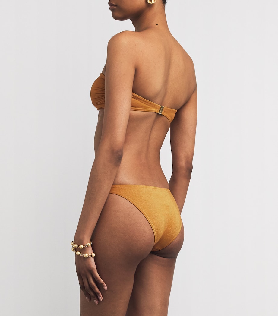 Flower Lucky Bandeau Bikini TOF/TOFFEE Image 3