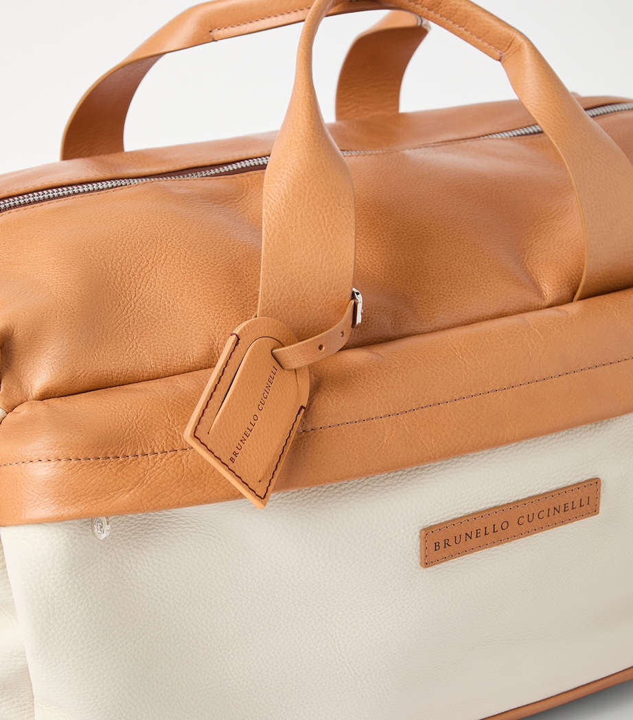Grained Calfskin Two-Tone Holdall COK17 Image 5