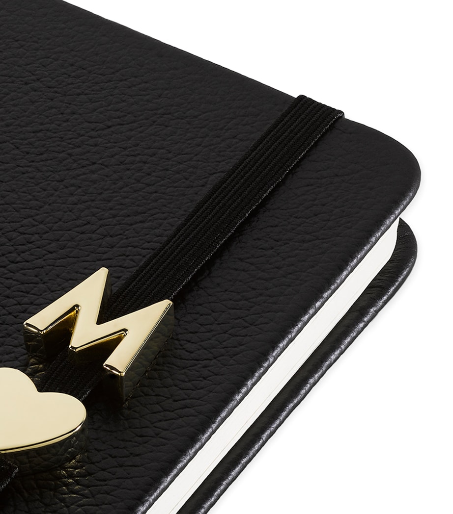 Gold-Plated W Notebook Charm GOLD Image 4