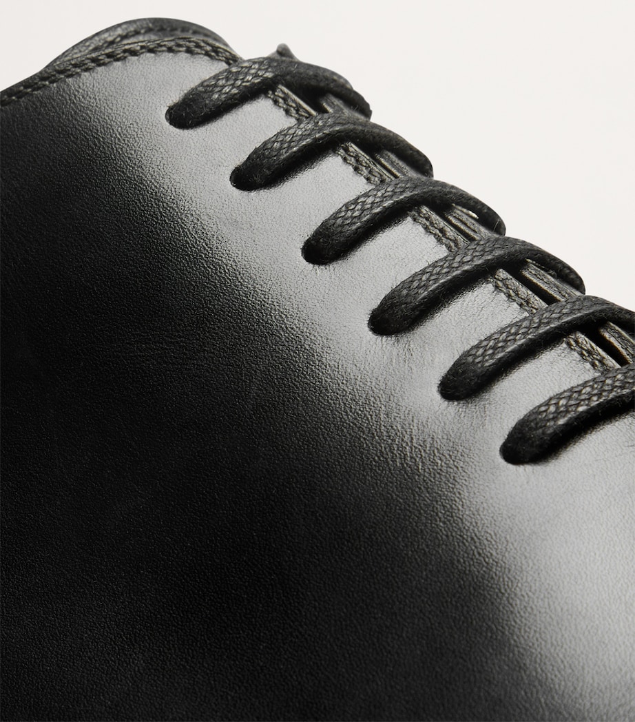 Burnished Leather Elkan Lace-Up Shoes 1N001 Image 4