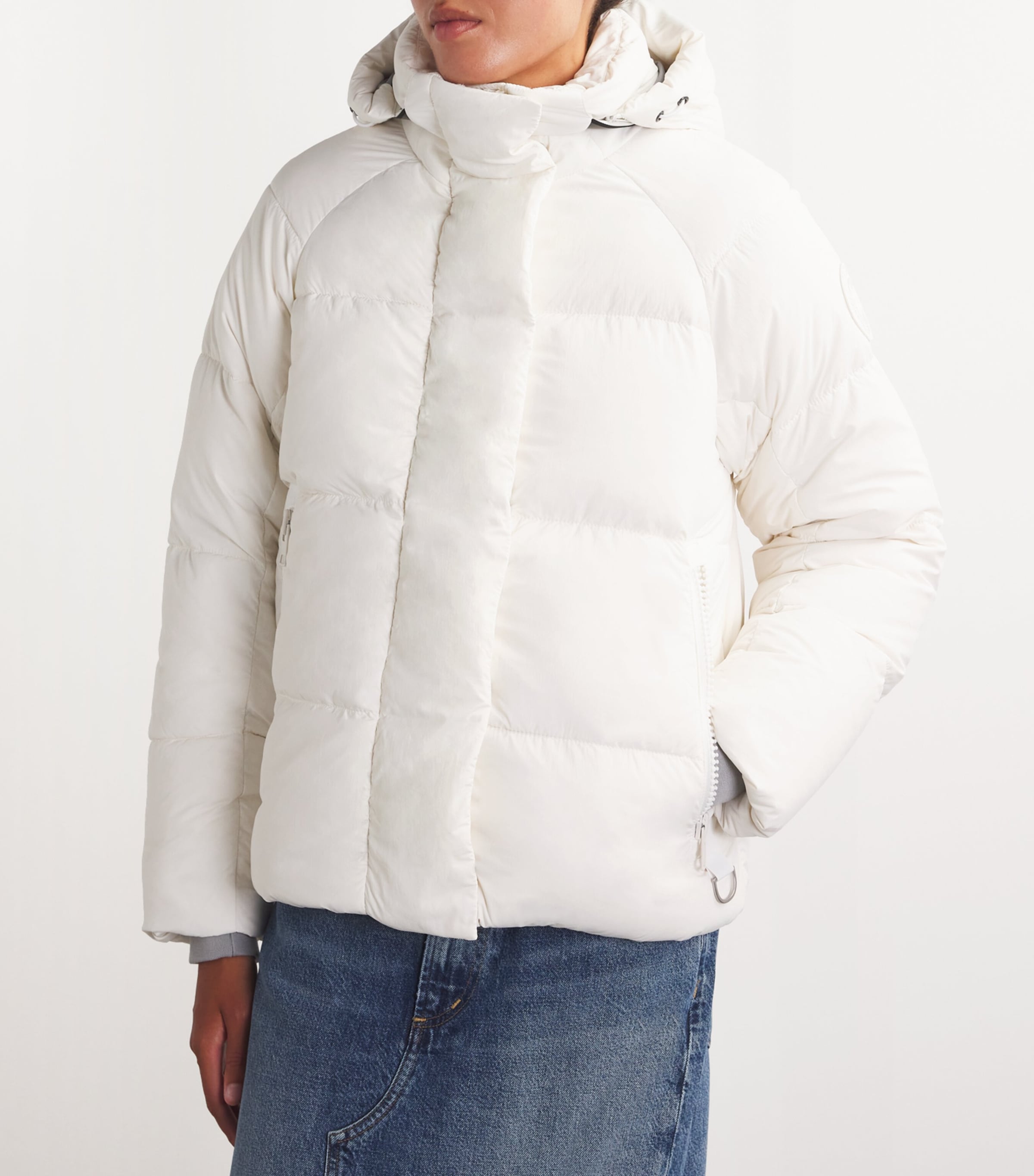 ジャケット・アウター   JUNCTION PARKA Canada Goose White Down-Filled Junction Parka | Harrods UK