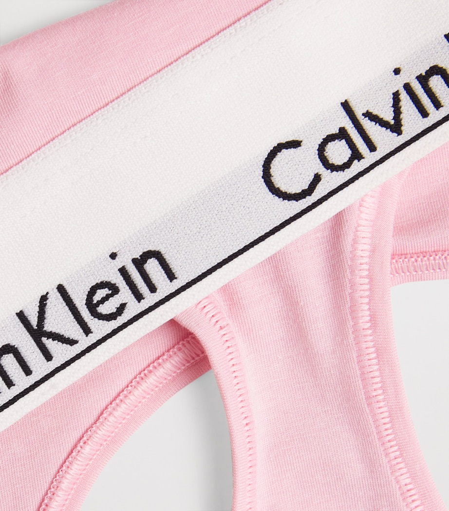 Logo Bralette SQL BUFF PINK Image 4