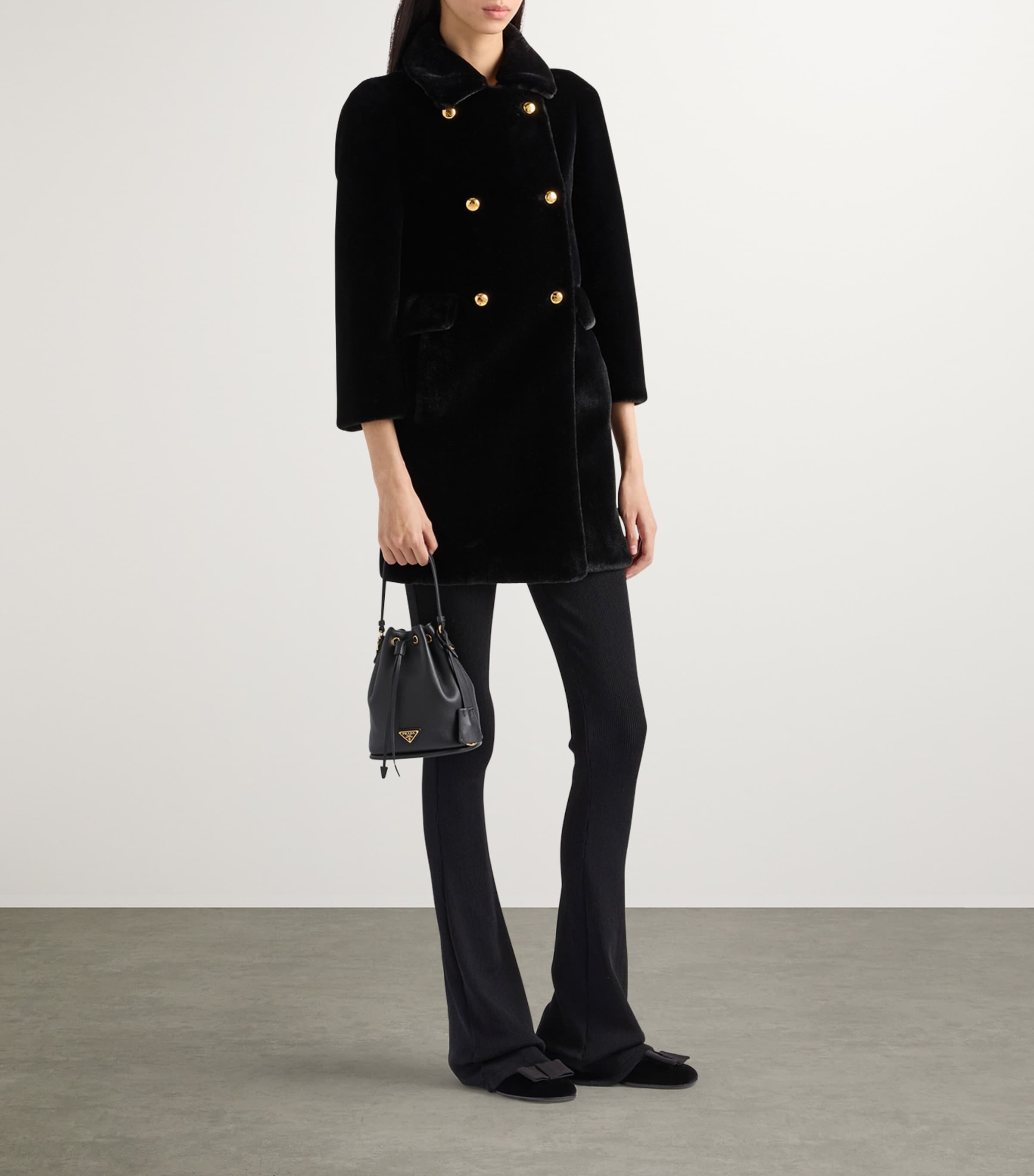 Double-Breasted Aspen Coat F0002 Image 2