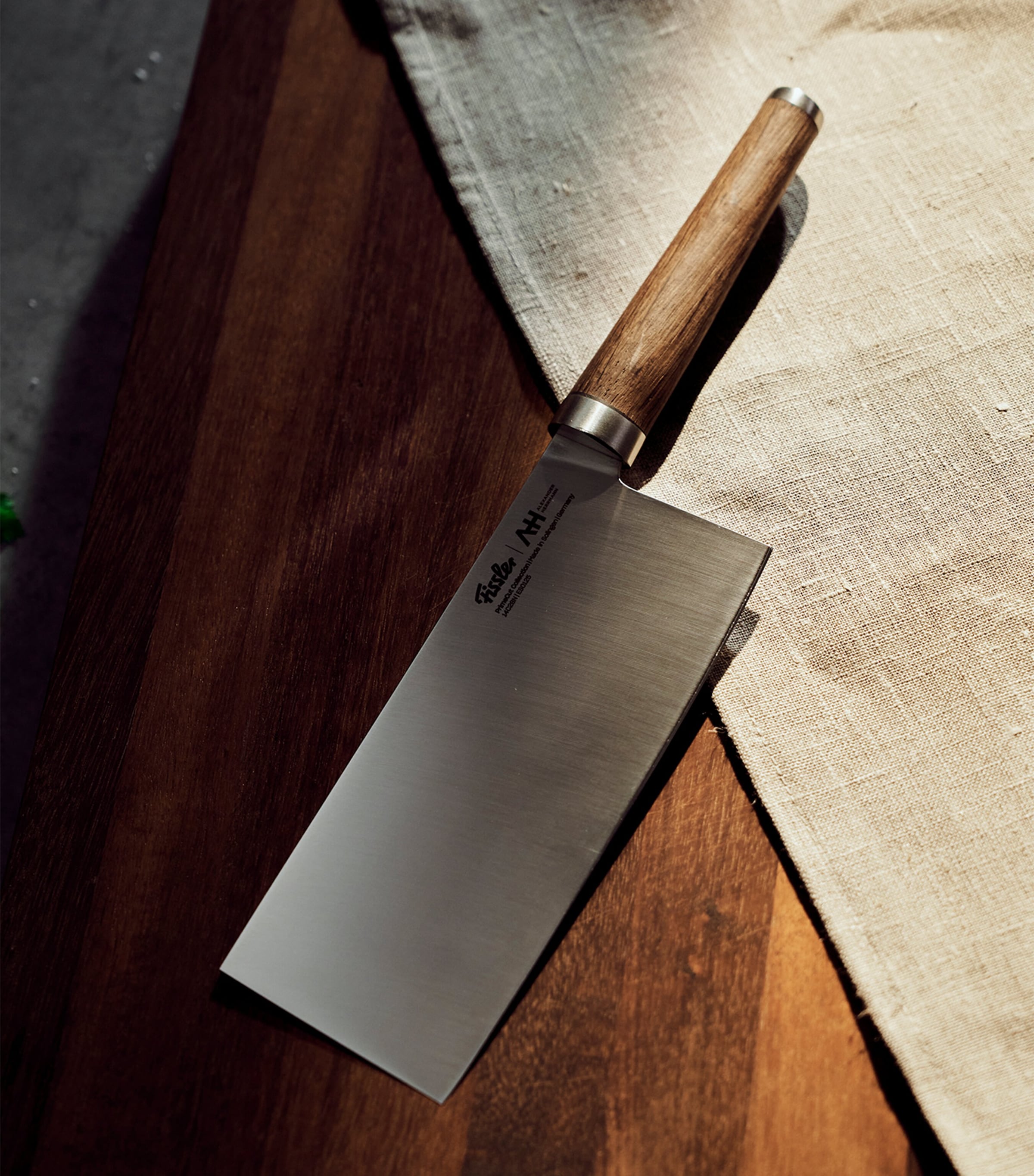 PrimeCut Chinese Chef’s Knife SS / SILVER / BLACK Image 2