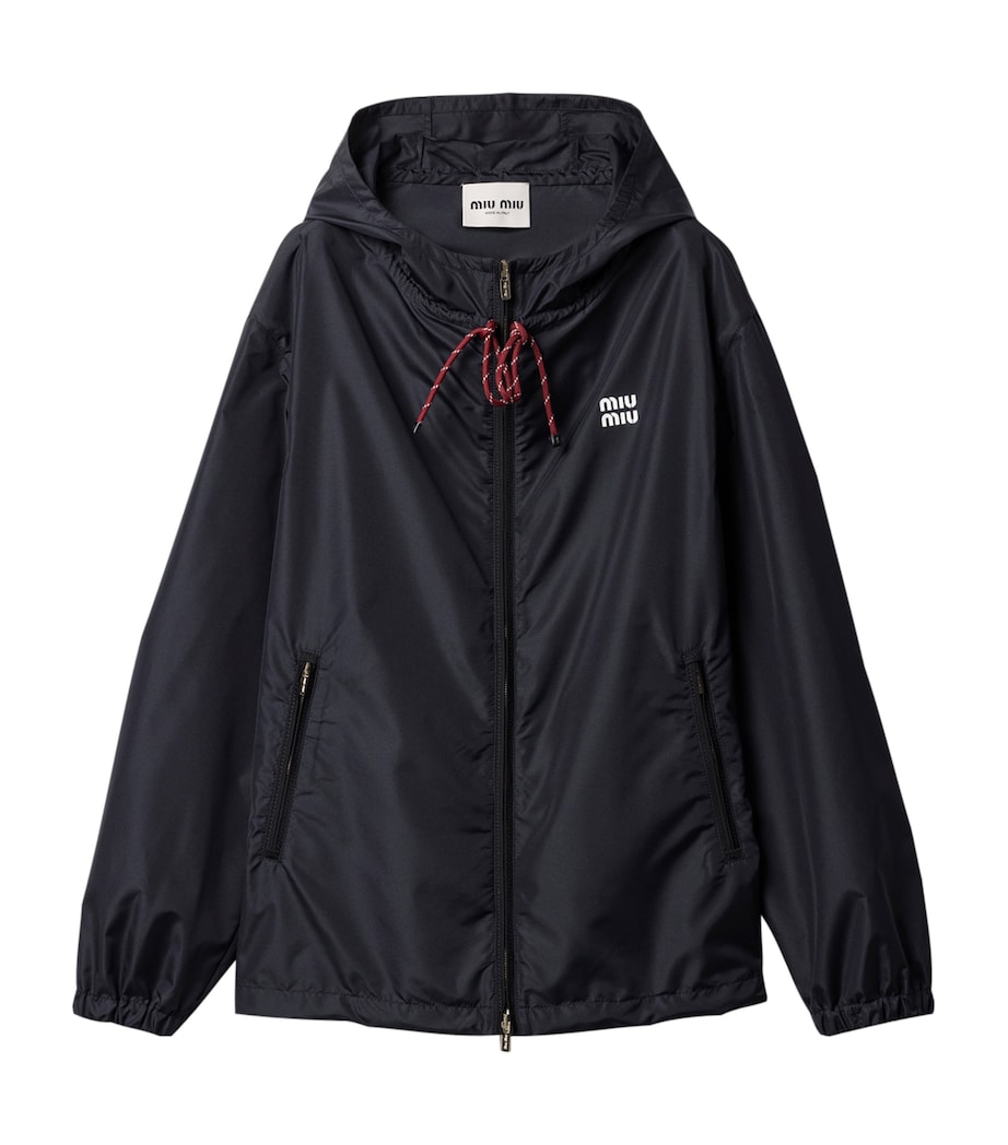 Miu Miu Womens Hooded Jacket Image 1