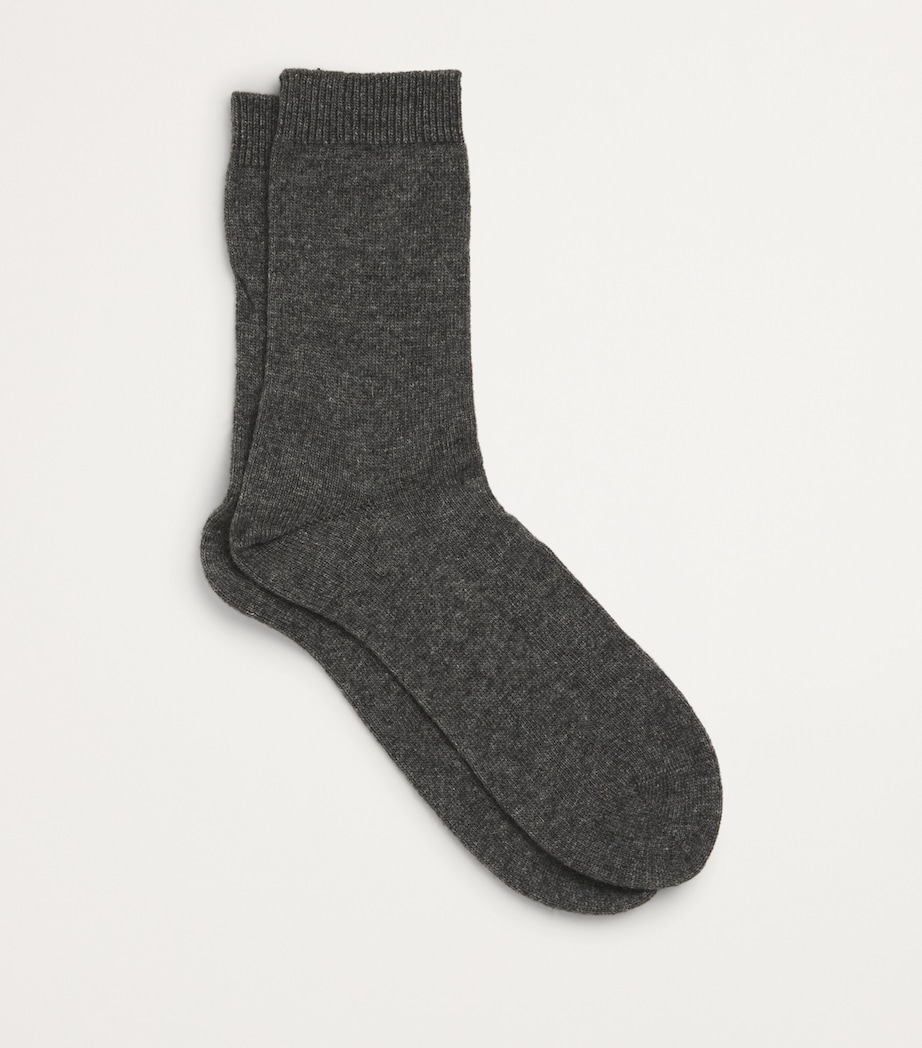 Wool-Blend Cosy Socks 3390 LIGHT GREY Image 2