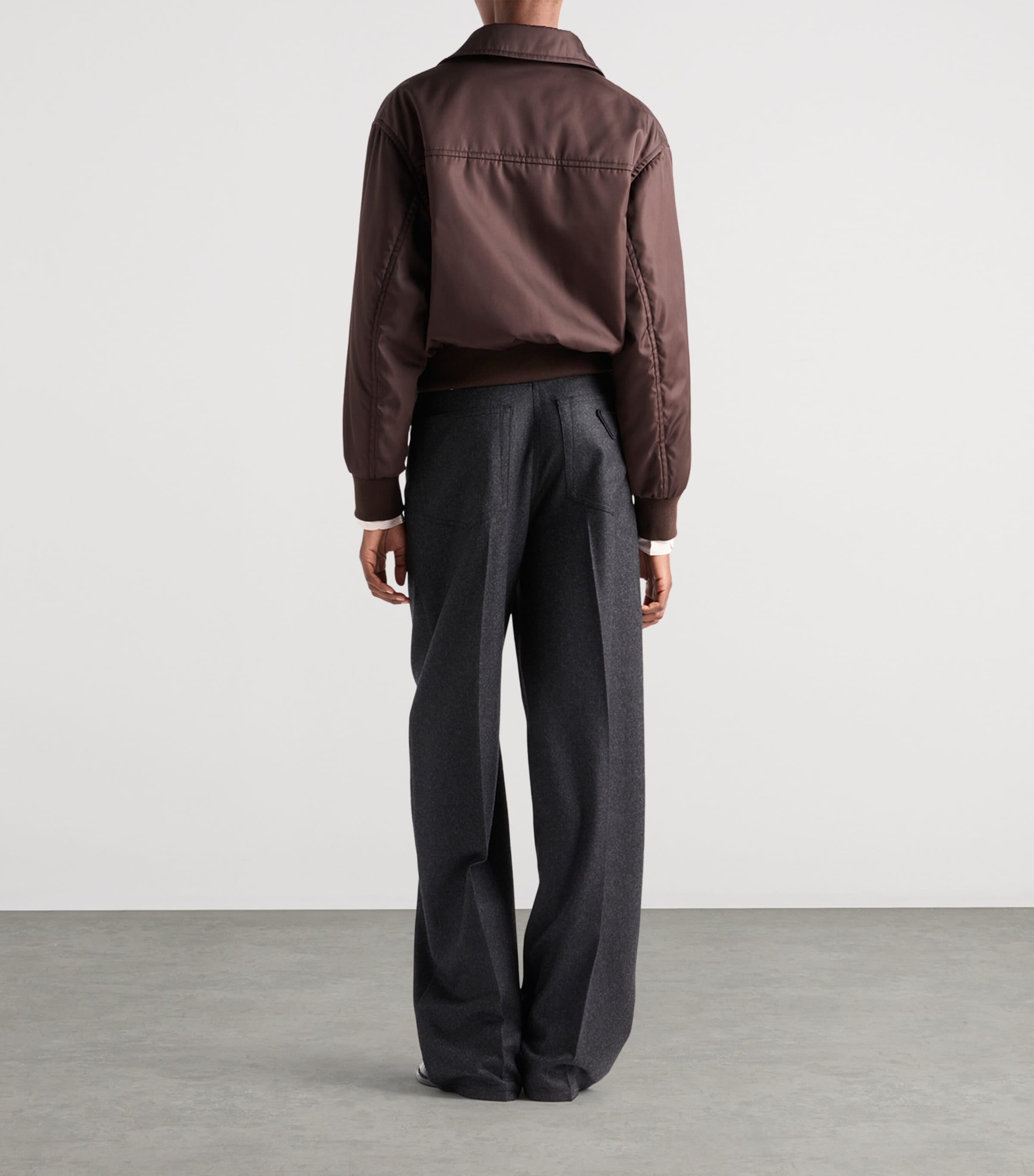 Re-Nylon Blouson Bomber Jacket F0003 Image 5