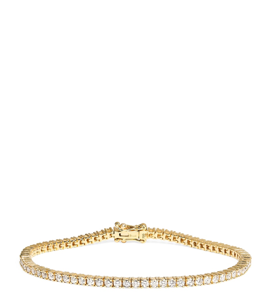 Yellow Gold and Diamond Tennis Bracelet (2.00ct) YELLOW GOLD Image 1