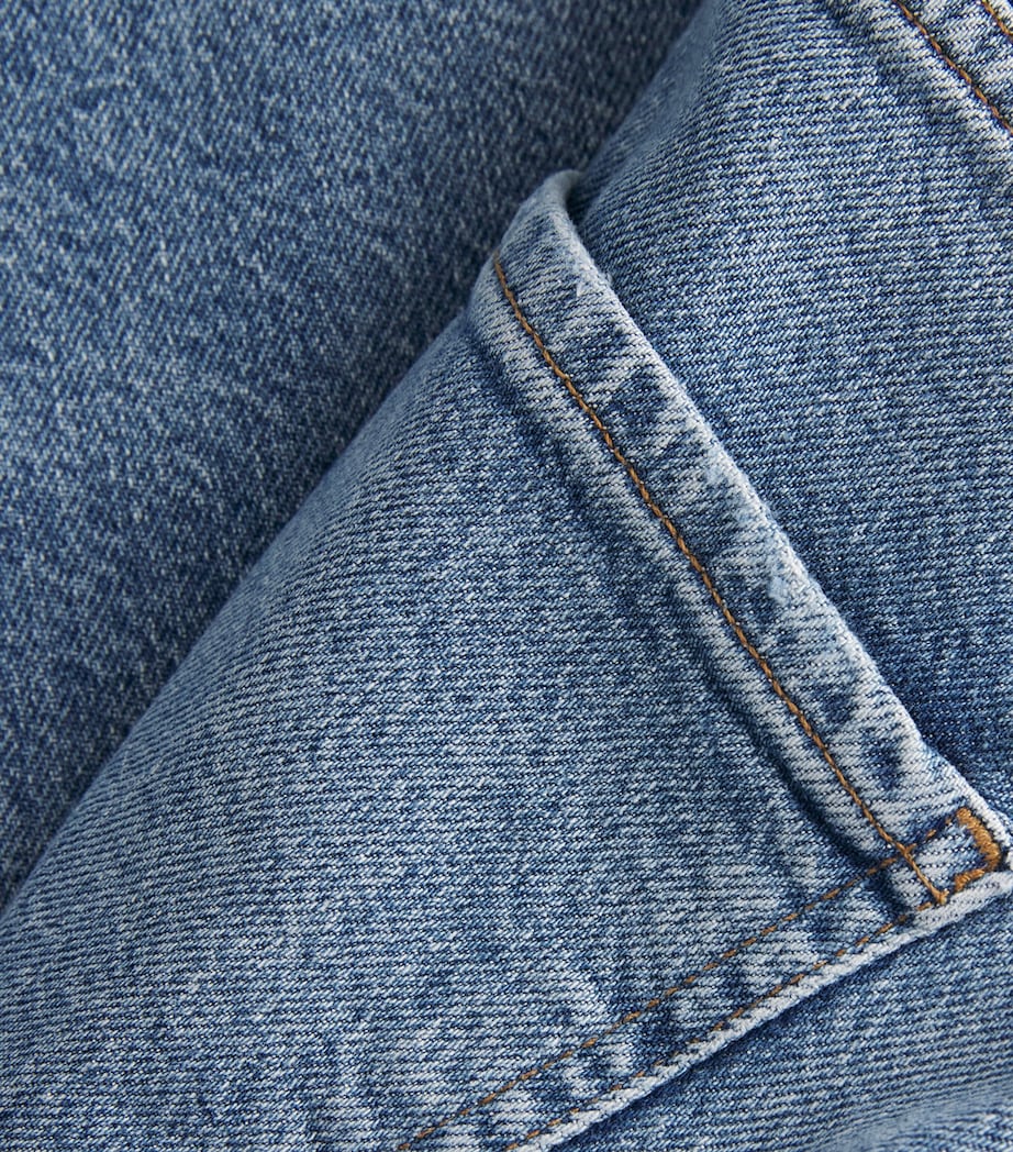 AGOLDE Womens Ren Wide-Leg Jeans Mesr Measure Image 6