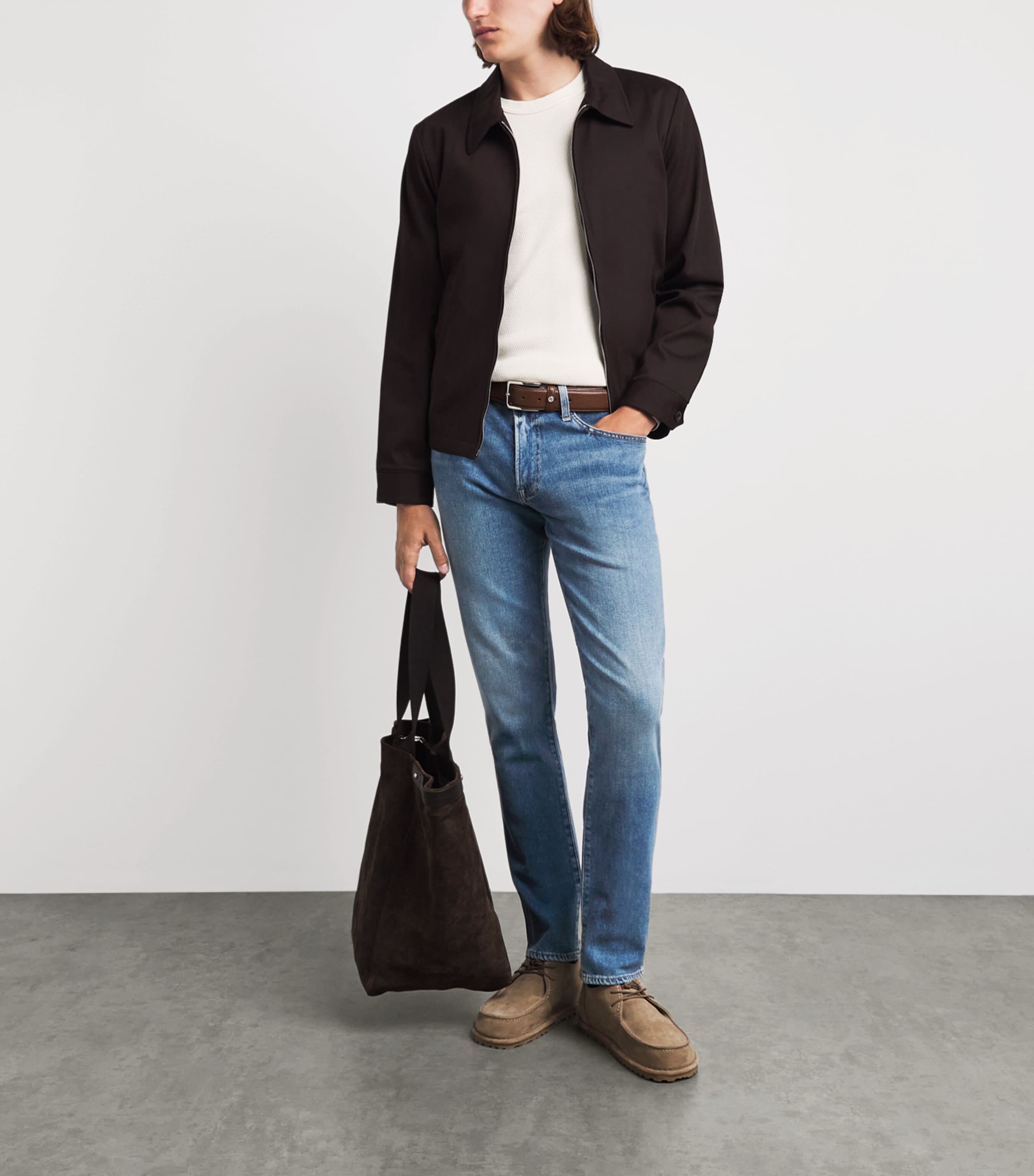 Citizens of Humanity Mens London Tapered Slim Jeans Anders/ Indigo Image 2
