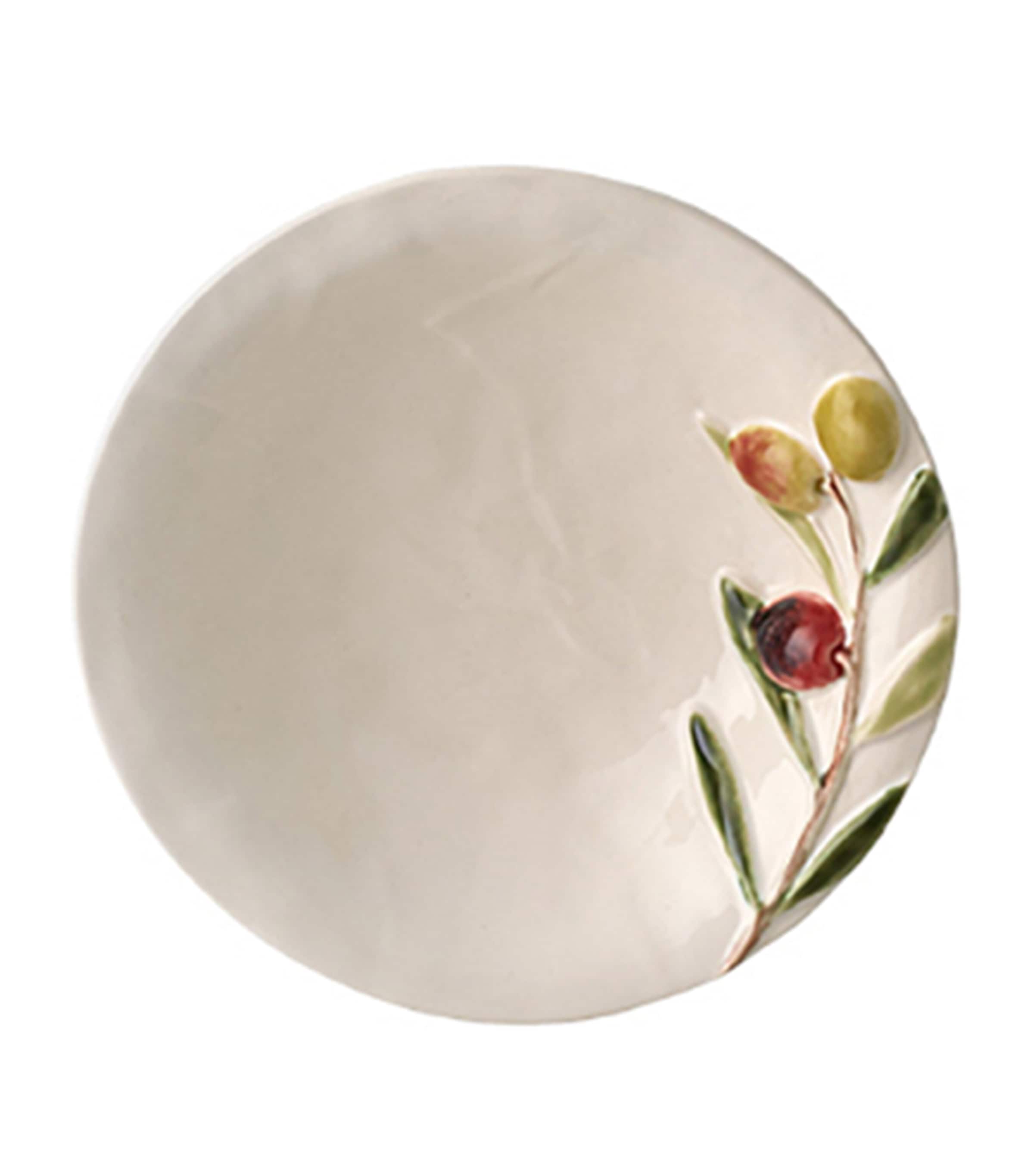 x Esporão Small Olival Bowl (12.5cm) WHITE, GREEN, BROWN Image 2