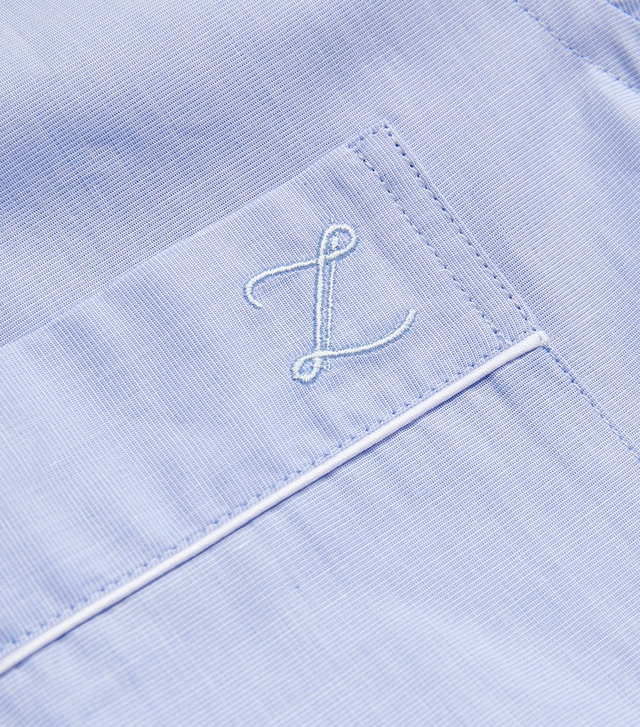 Cotton Pyjama Set 412 LIGHT BLUE Image 5