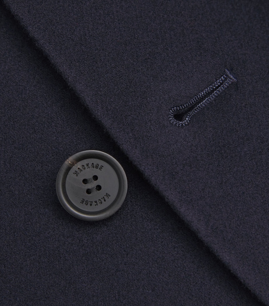 RWS Wool Beckett Coat NAVY Image 5