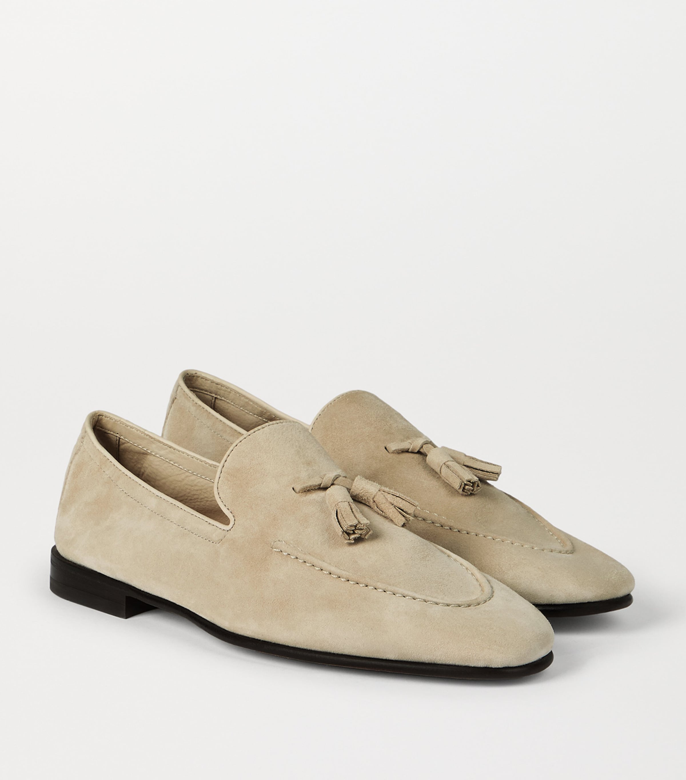 Brunello Cucinelli Suede Tassel Loafers Image 3