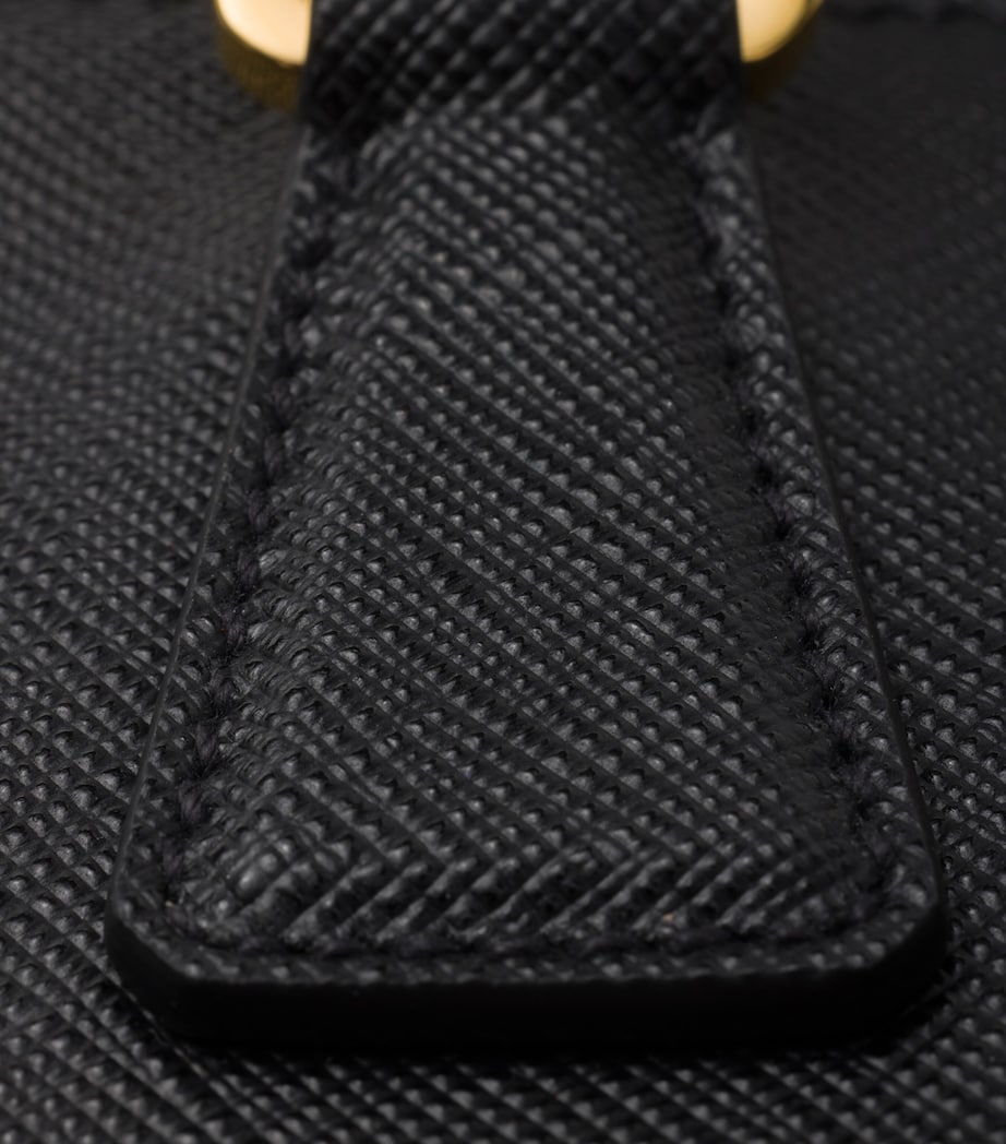 Mini Saffiano Leather Galleria Top-Handle Bag F0002 Image 8