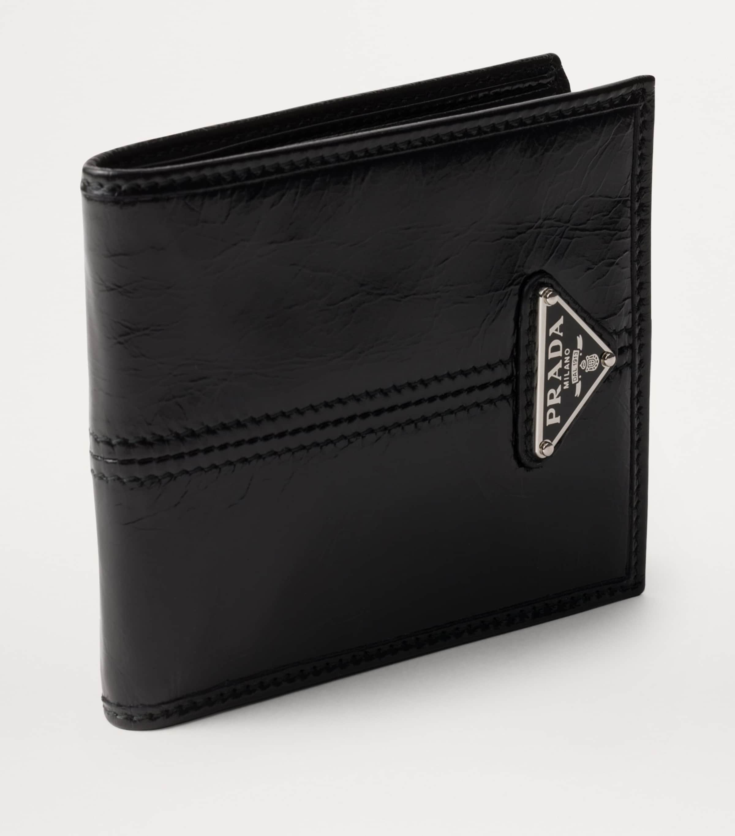 Leather Triangle Wallet F0002 Image 3