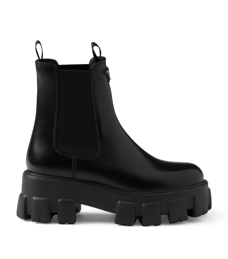 Leather Monolith Ankle Boots 55 F0002 Image 1
