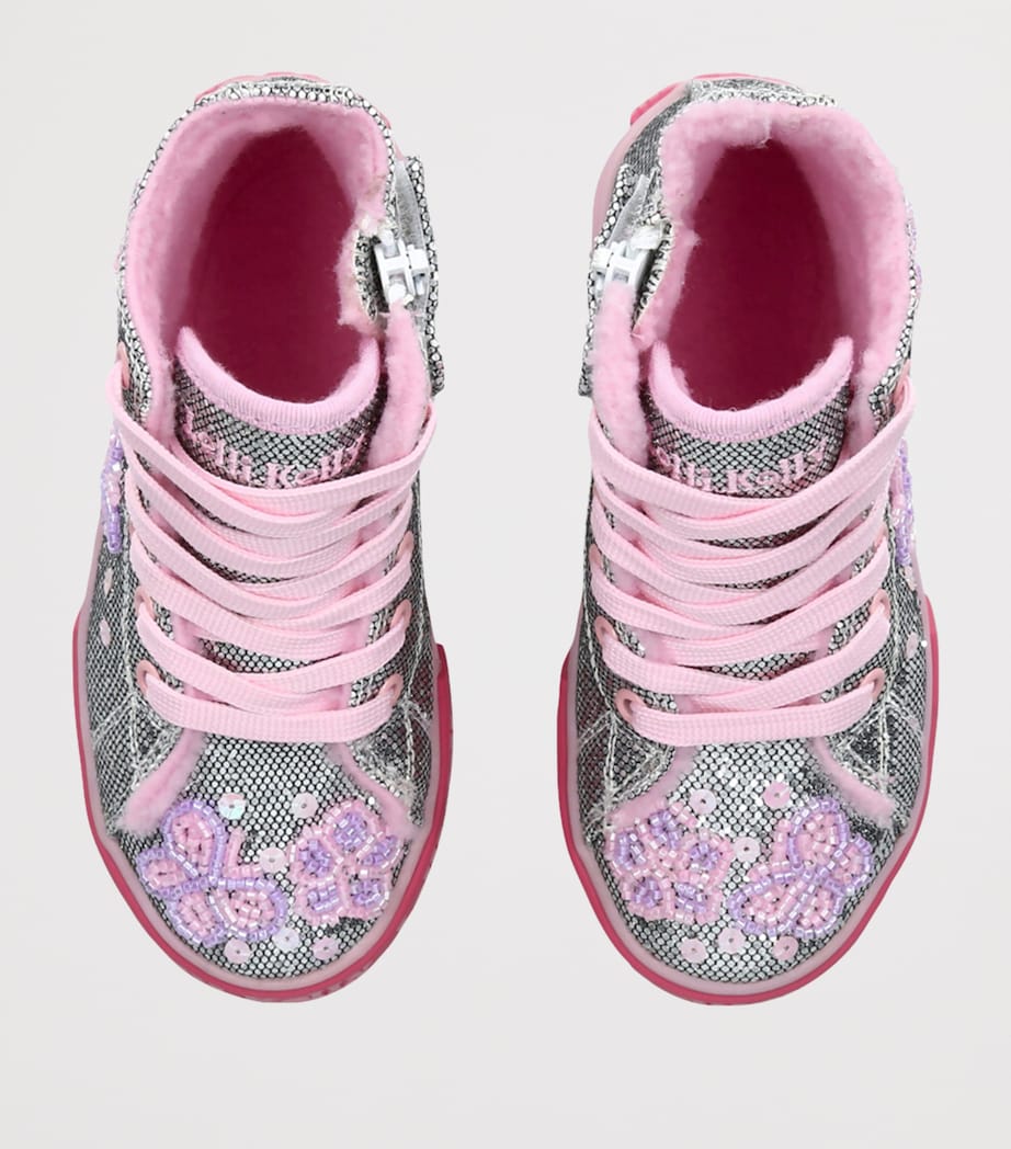 Glitter Taylor Sneakers SILVER Image 4