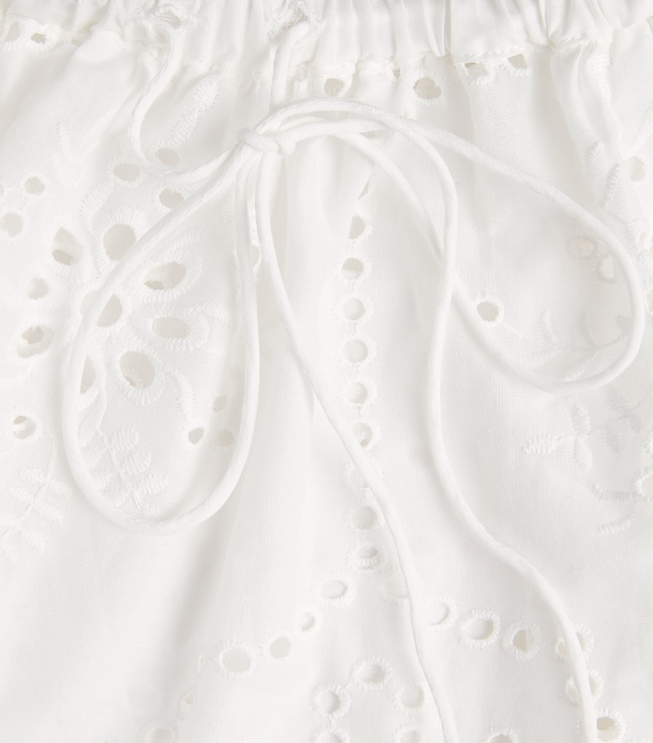 Matteau Womens Broderie Anglaise Mini Skirt Whitewhi Image 6