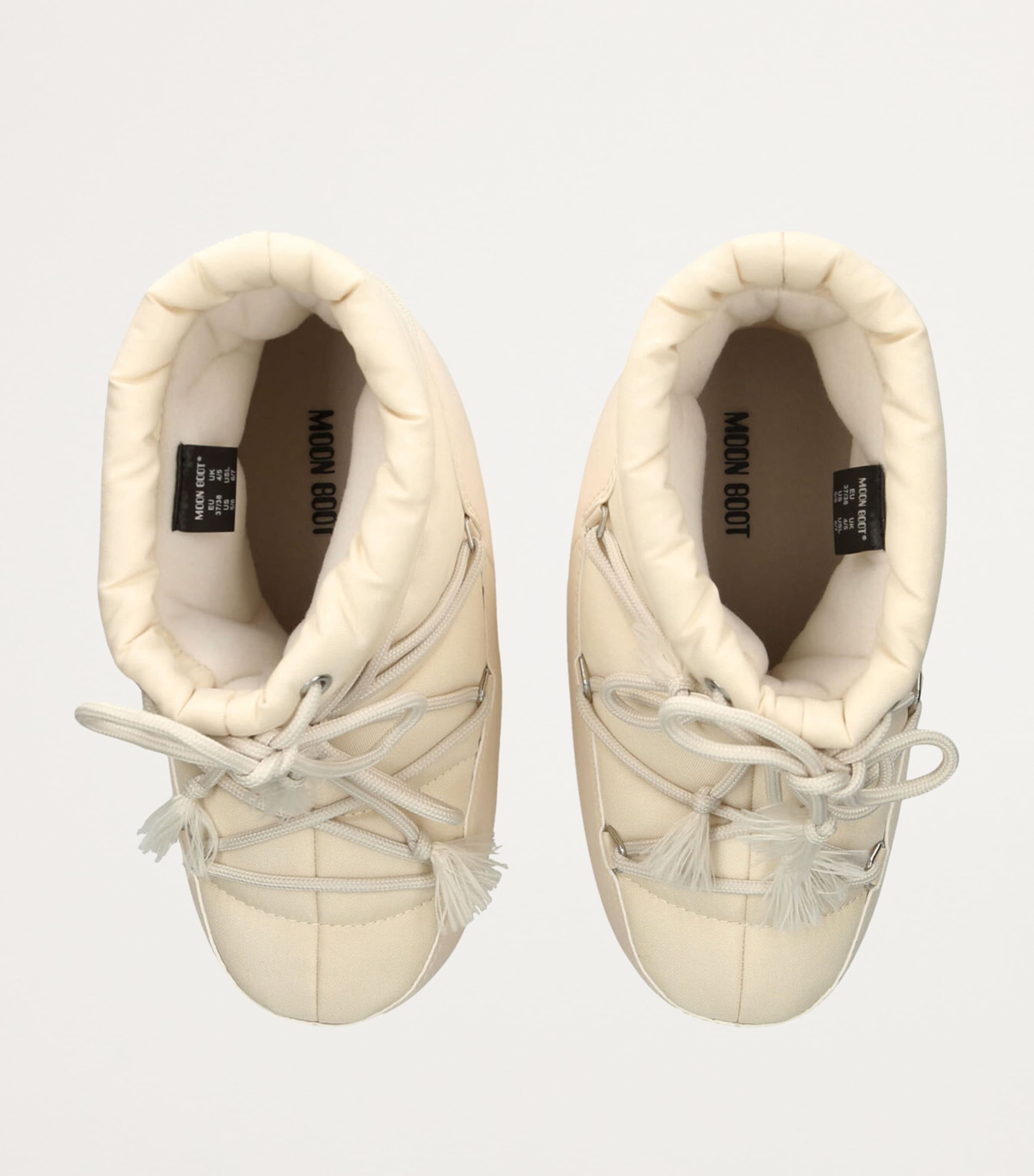 Moon Boot Ivory Nylon EVX Ankle Boots | Harrods UK