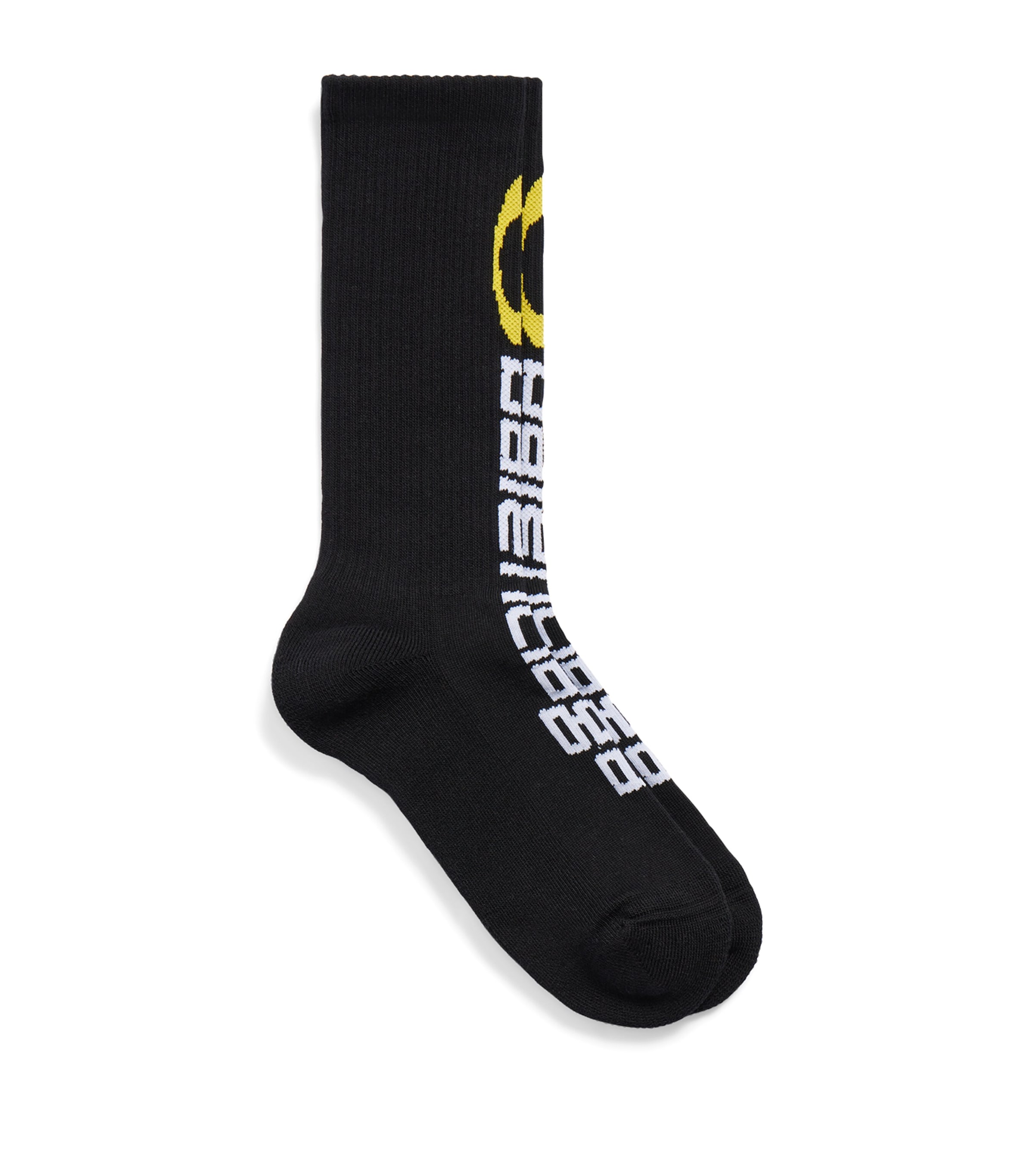 Balenciaga Tracksuit Loop Socks In Black