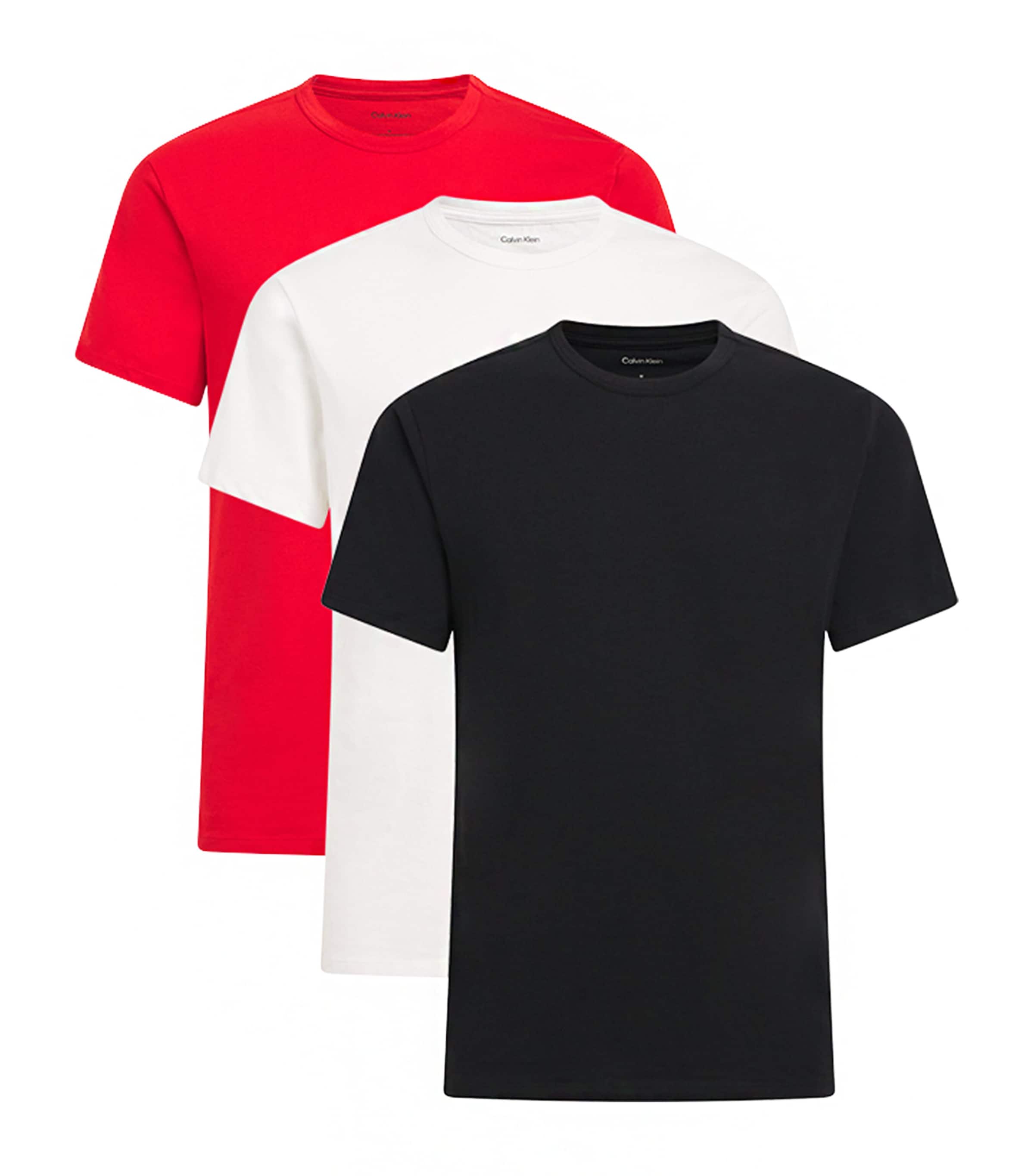 Calvin Klein Stretch-cotton Slim T-shirt In Multi