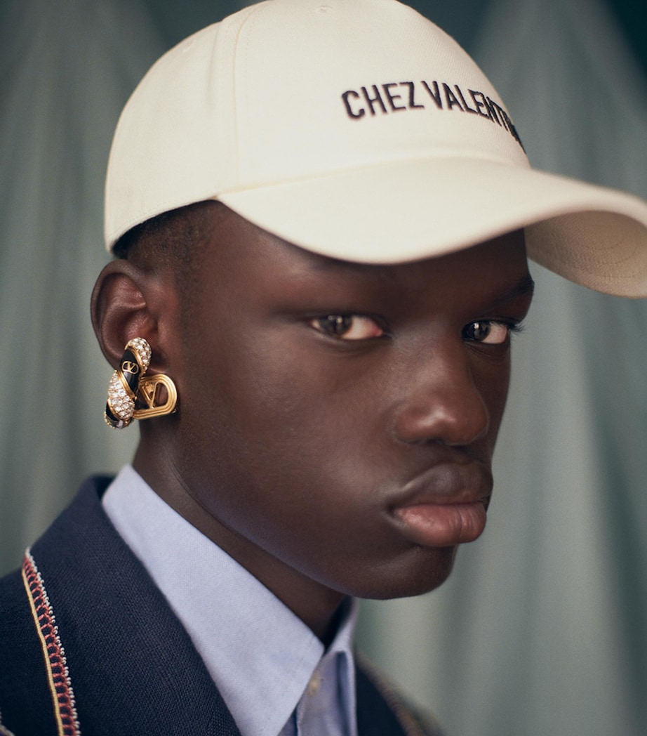 Cotton Chez Valentino Baseball Cap 0AN Image 6