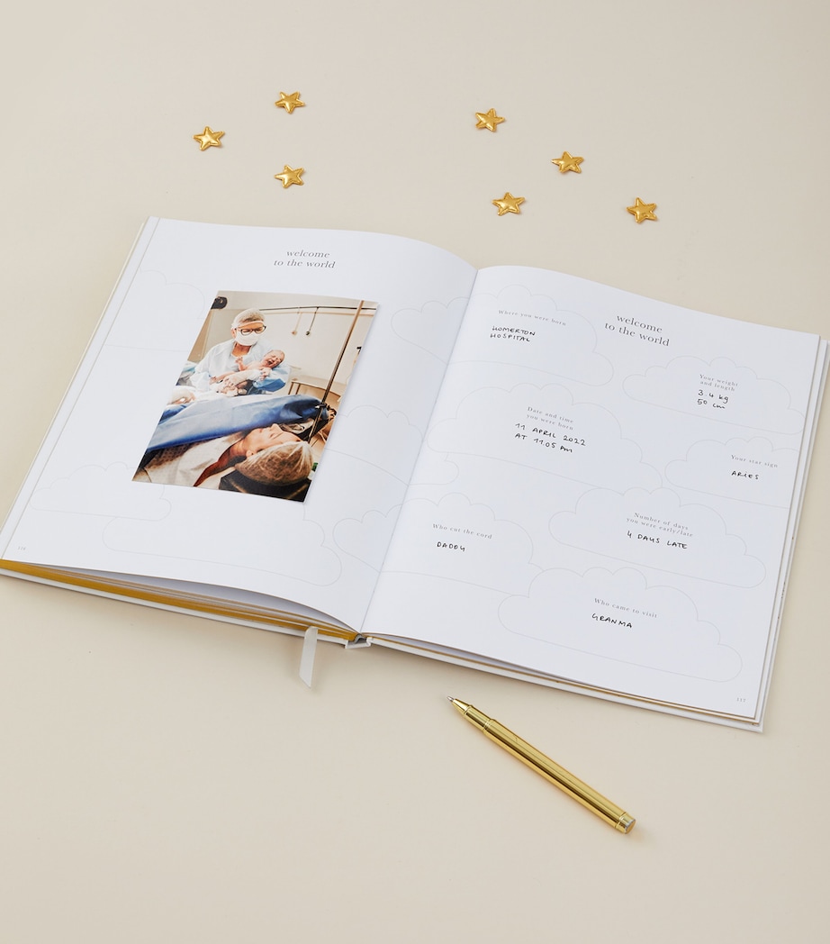 Safari My Pregnancy Journal IVORY/BEIGE, GOLD Image 13