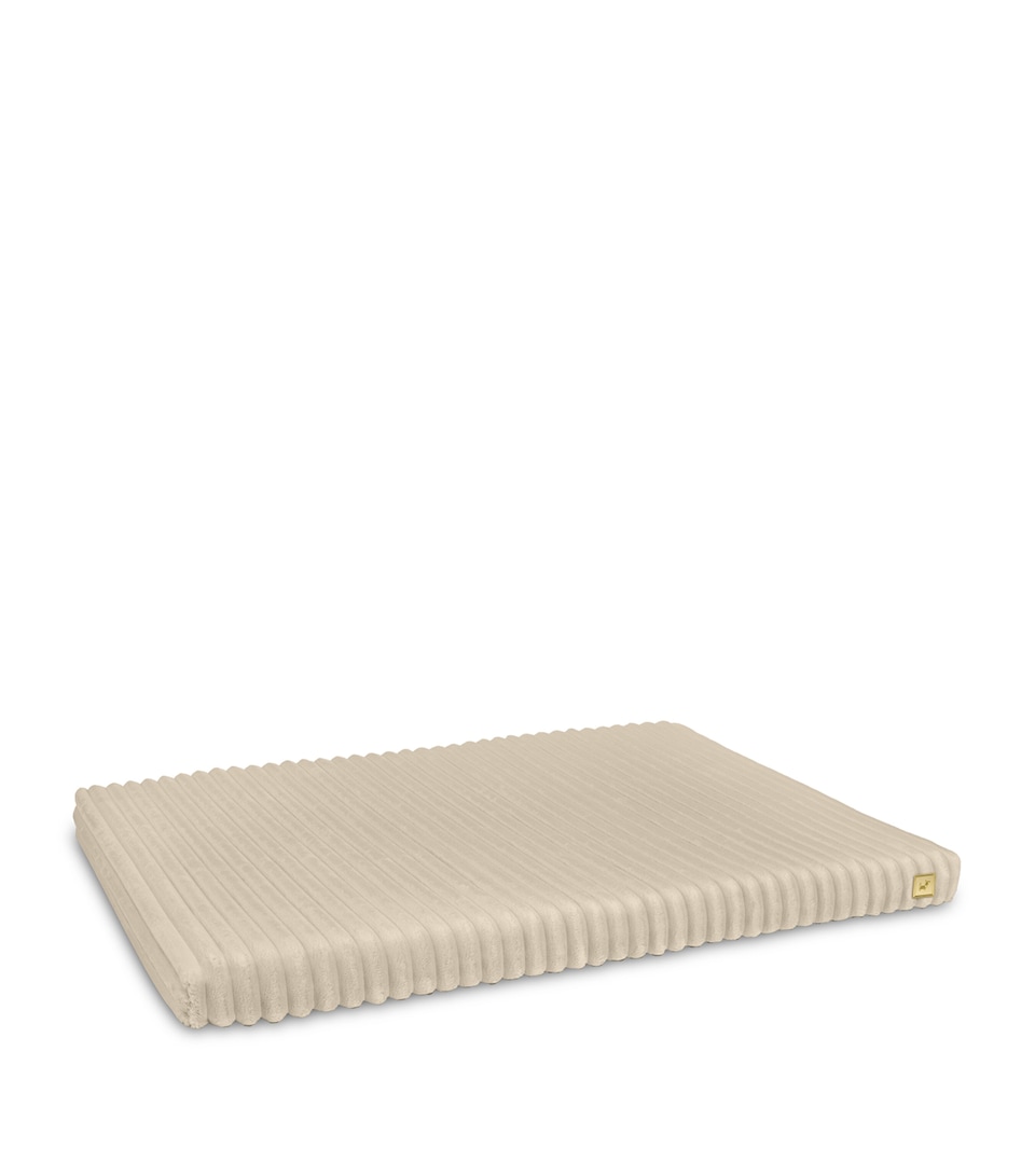 Looty Medium Organic Orthopaedic Dog Mattress Beige