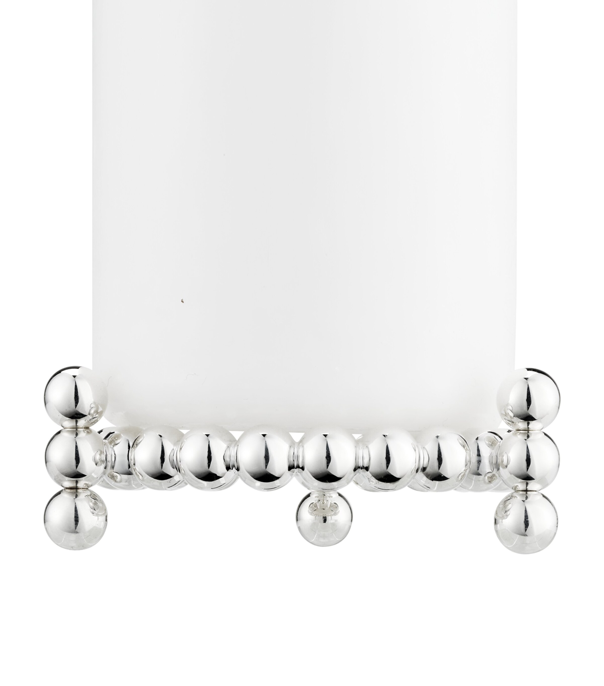 Christofle Silver-Plated Perles Candle Jewel Silver Image 3