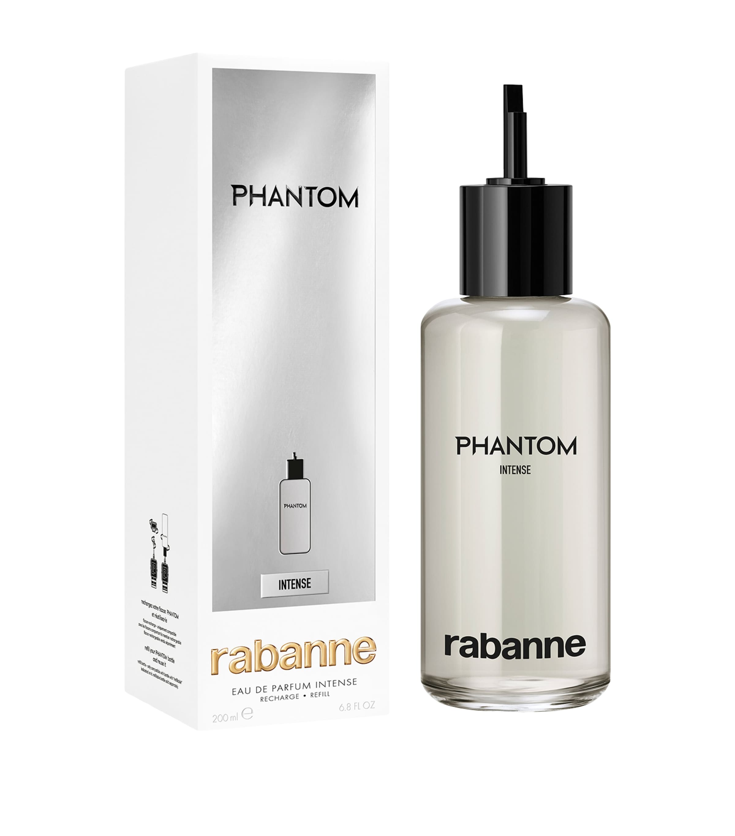 Phantom Intense Eau de Parfum Refill (200ml) NO COLOUR Image 2
